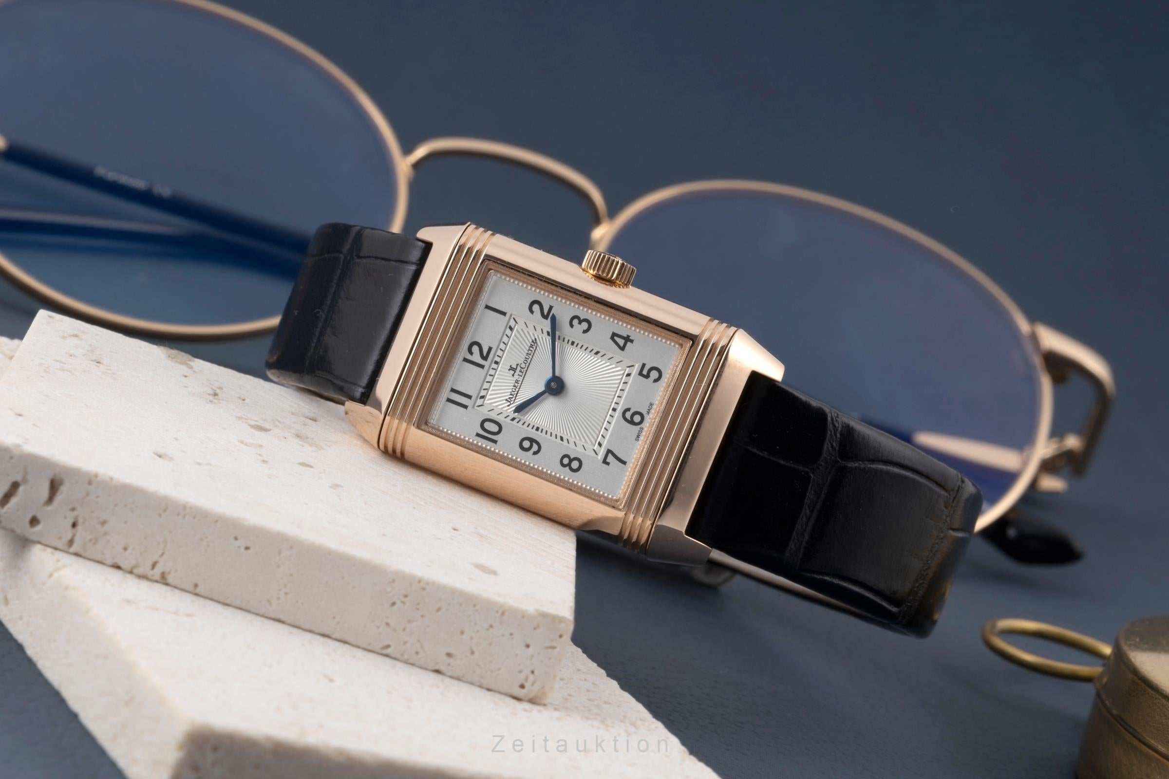 Jaeger LeCoultre Reverso 18 ct red gold manual winding women's watch Q2662430, 211.2.44 LP: 26200EUR  [2505417]