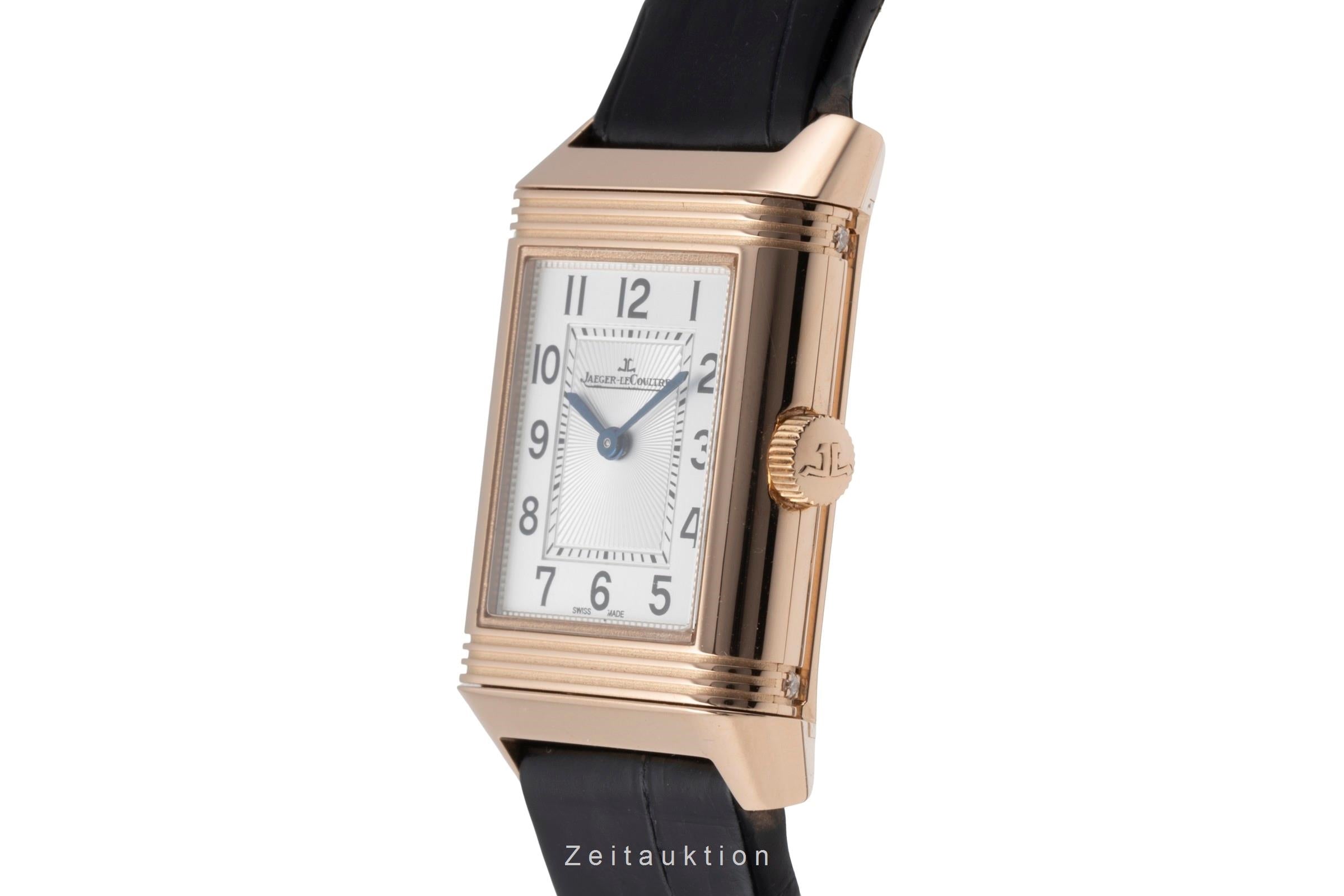Jaeger LeCoultre Reverso 18 ct red gold manual winding women's watch Q2662430, 211.2.44 LP: 26200EUR  [2505417]