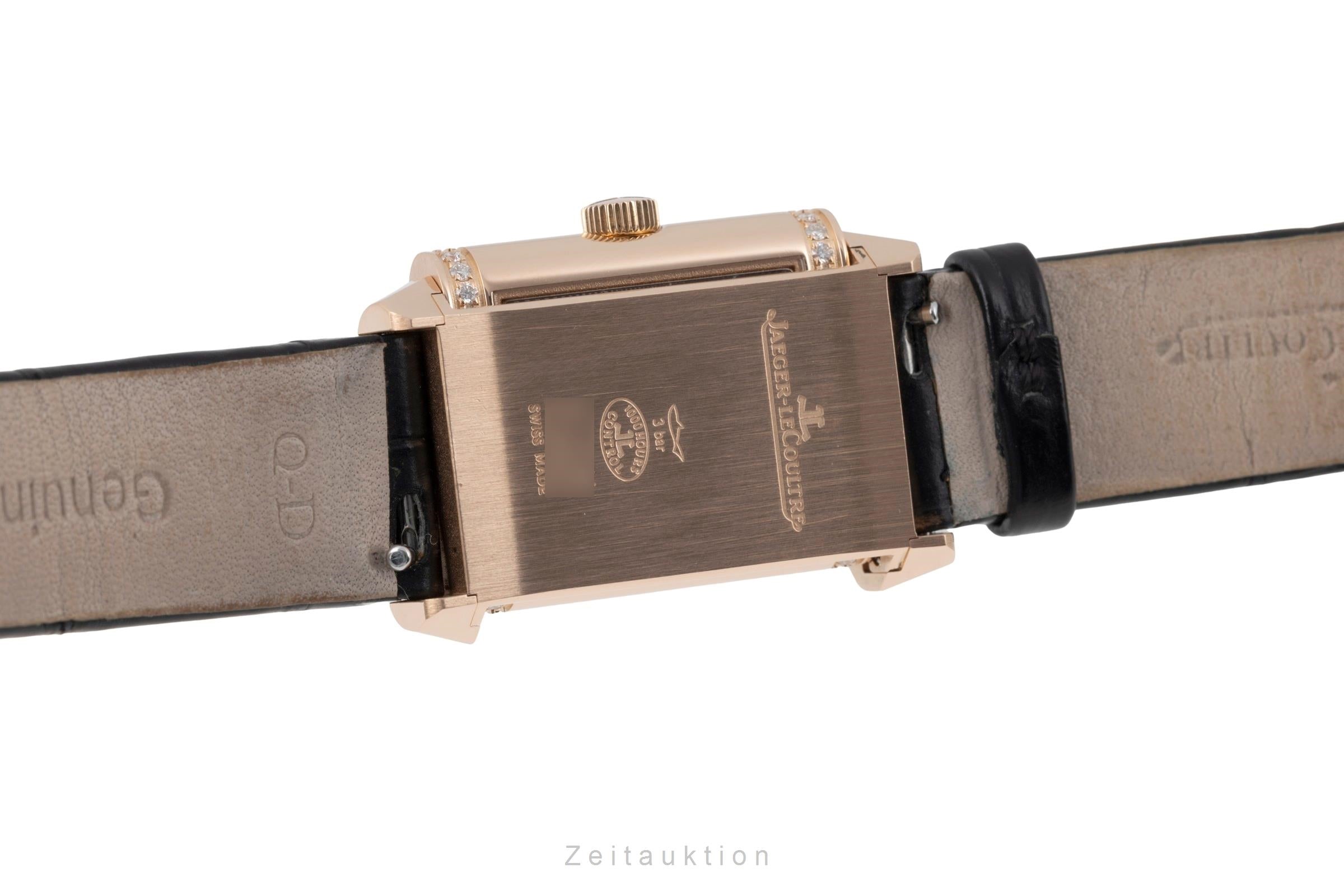 Jaeger LeCoultre Reverso 18 ct red gold manual winding women's watch Q2662430, 211.2.44 LP: 26200EUR  [2505417]