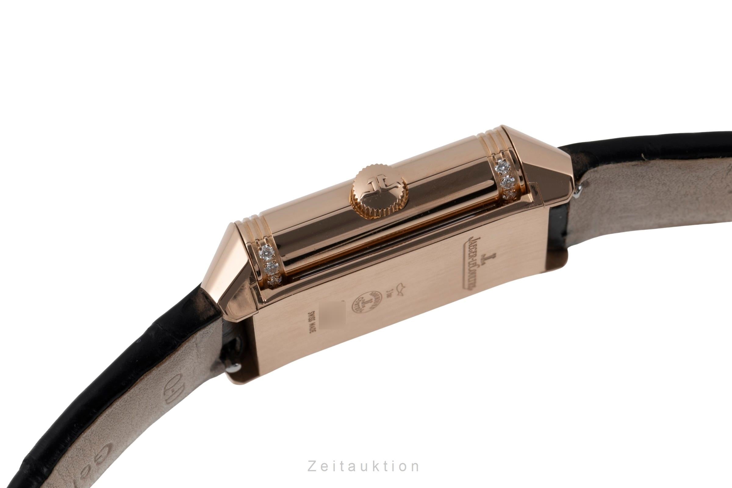 Jaeger LeCoultre Reverso 18 ct red gold manual winding women's watch Q2662430, 211.2.44 LP: 26200EUR  [2505417]