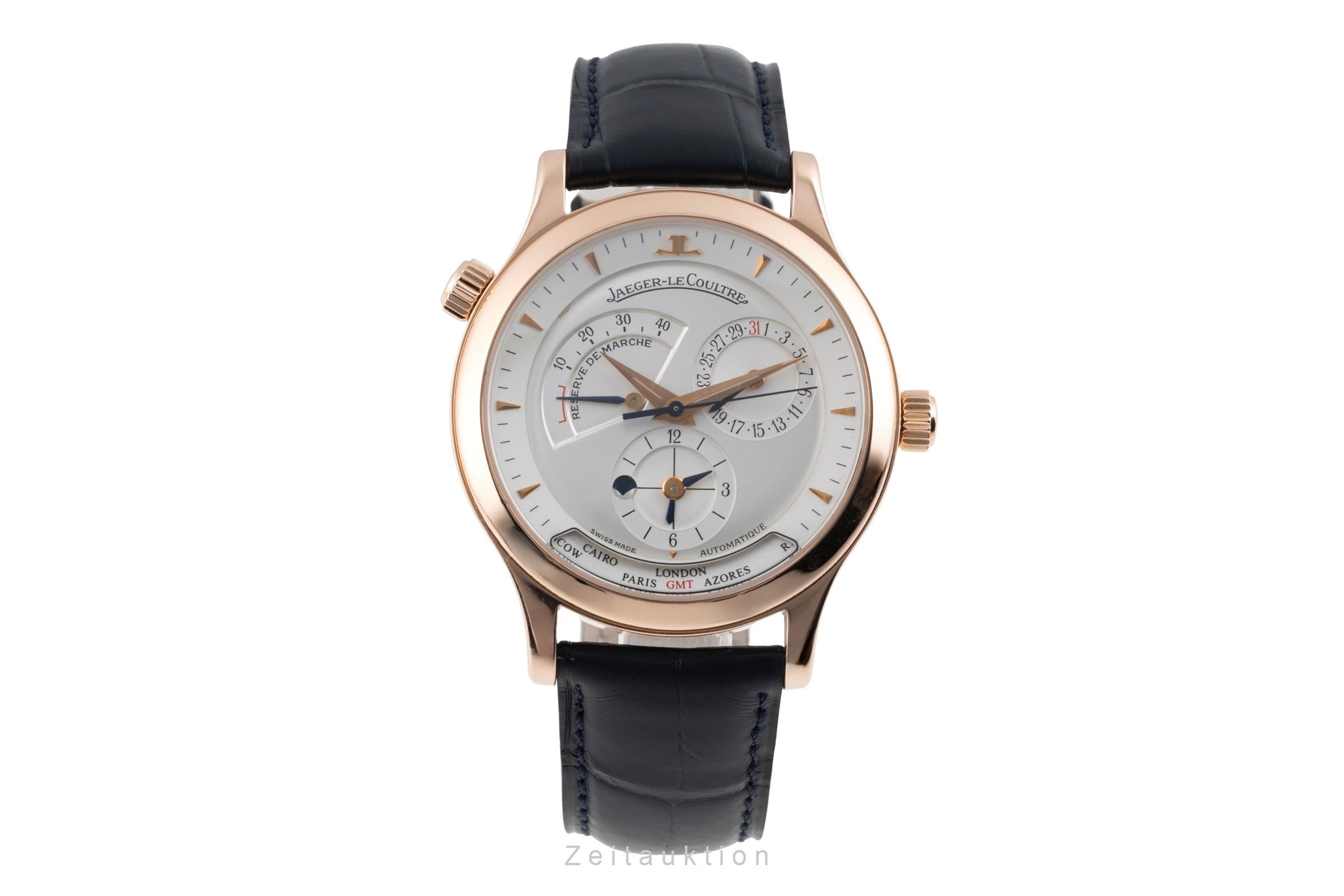 Jaeger LeCoultre Master Control oro rosado de 18 quilates automático reloj para caballeros Q1422420, 142.2.92  [2505419]