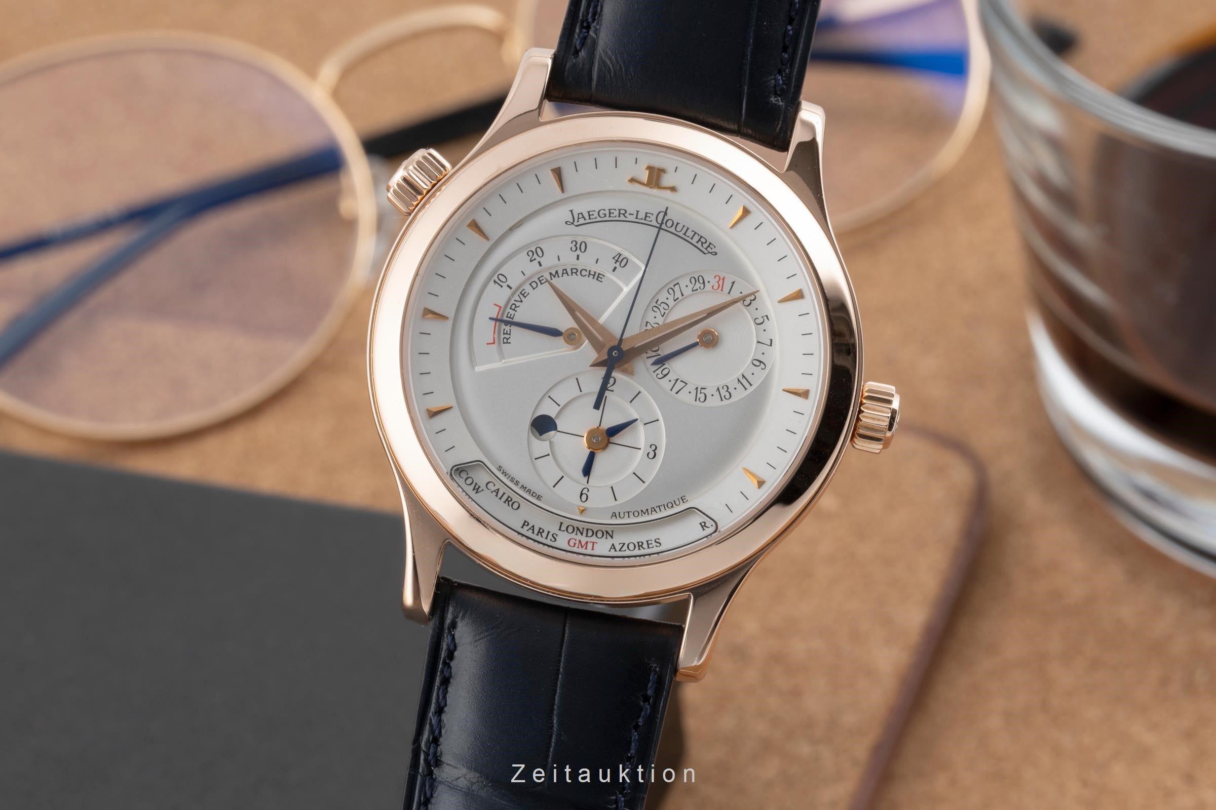 Jaeger LeCoultre Master Control or rouge 18 ct automatique montre pour hommes Q1422420, 142.2.92  [2505419]