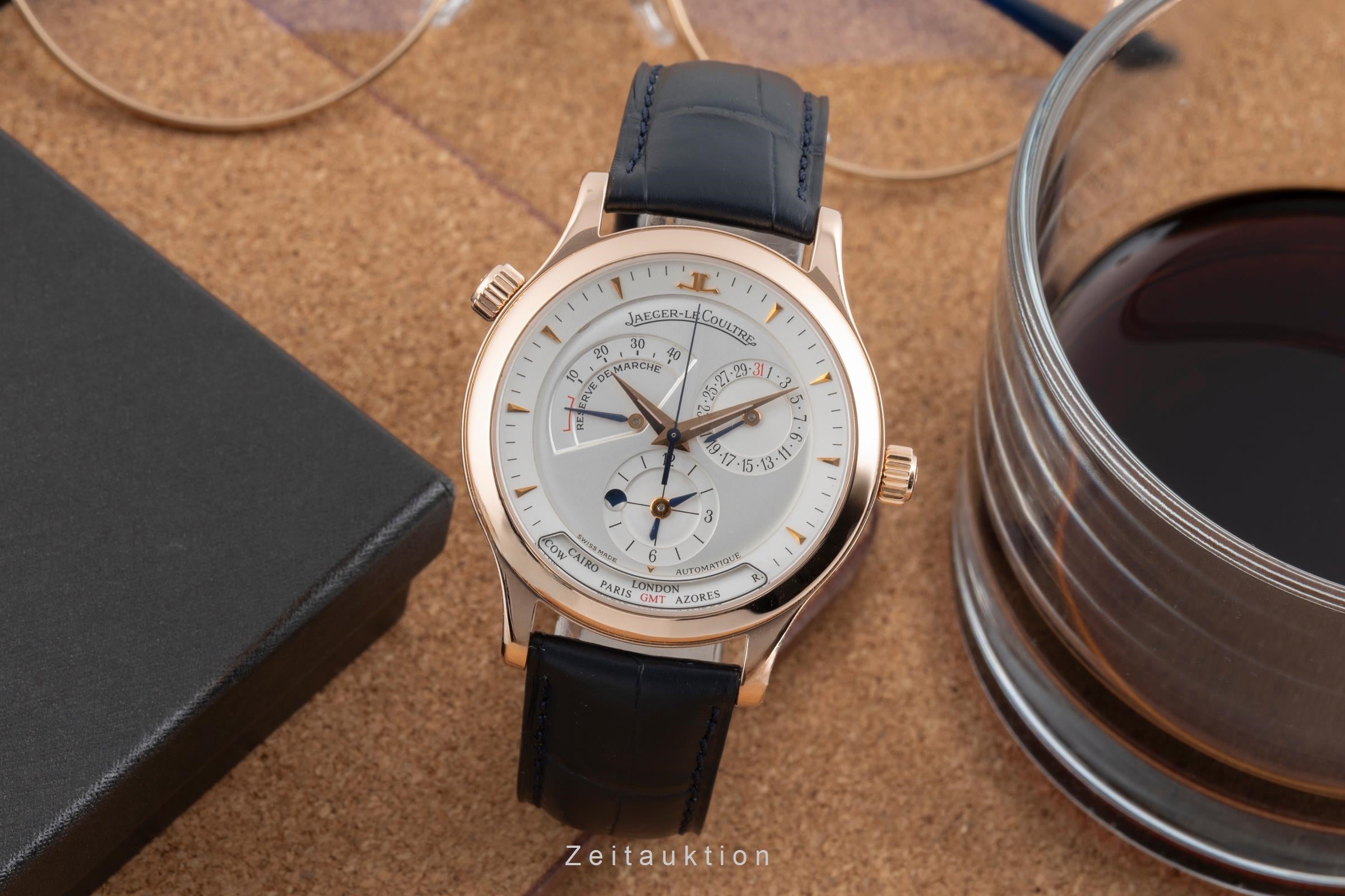 Jaeger LeCoultre Master Control oro rosado de 18 quilates automático reloj para caballeros Q1422420, 142.2.92  [2505419]