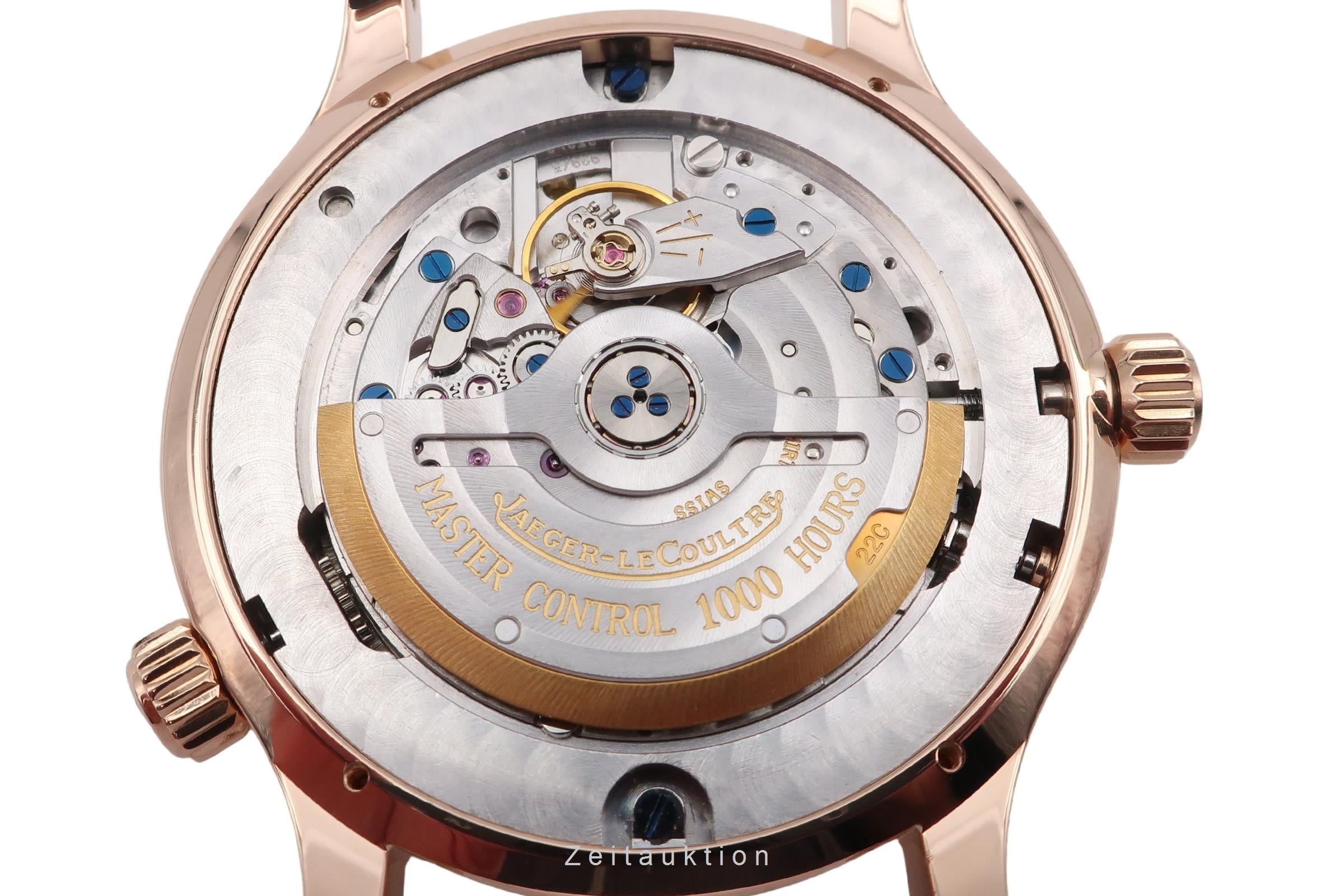Jaeger LeCoultre Master Control oro rosado de 18 quilates automático reloj para caballeros Q1422420, 142.2.92  [2505419]