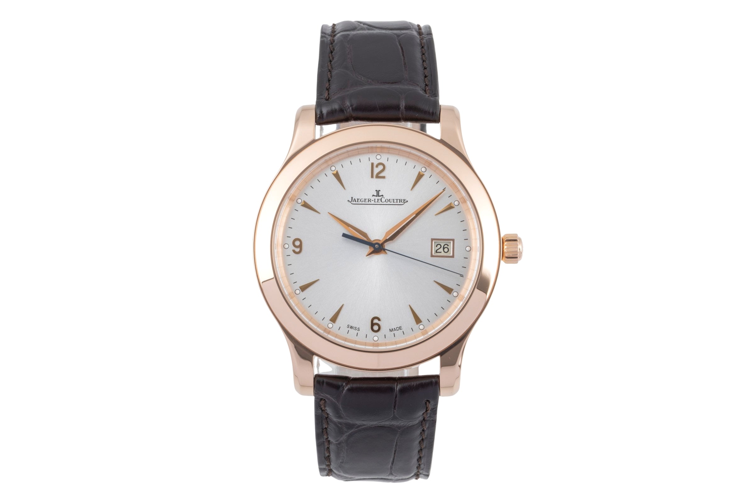 Jaeger LeCoultre Master Control 18 ct red gold automatic men's watch Q1392420, 147.2.37.S  [2505420]