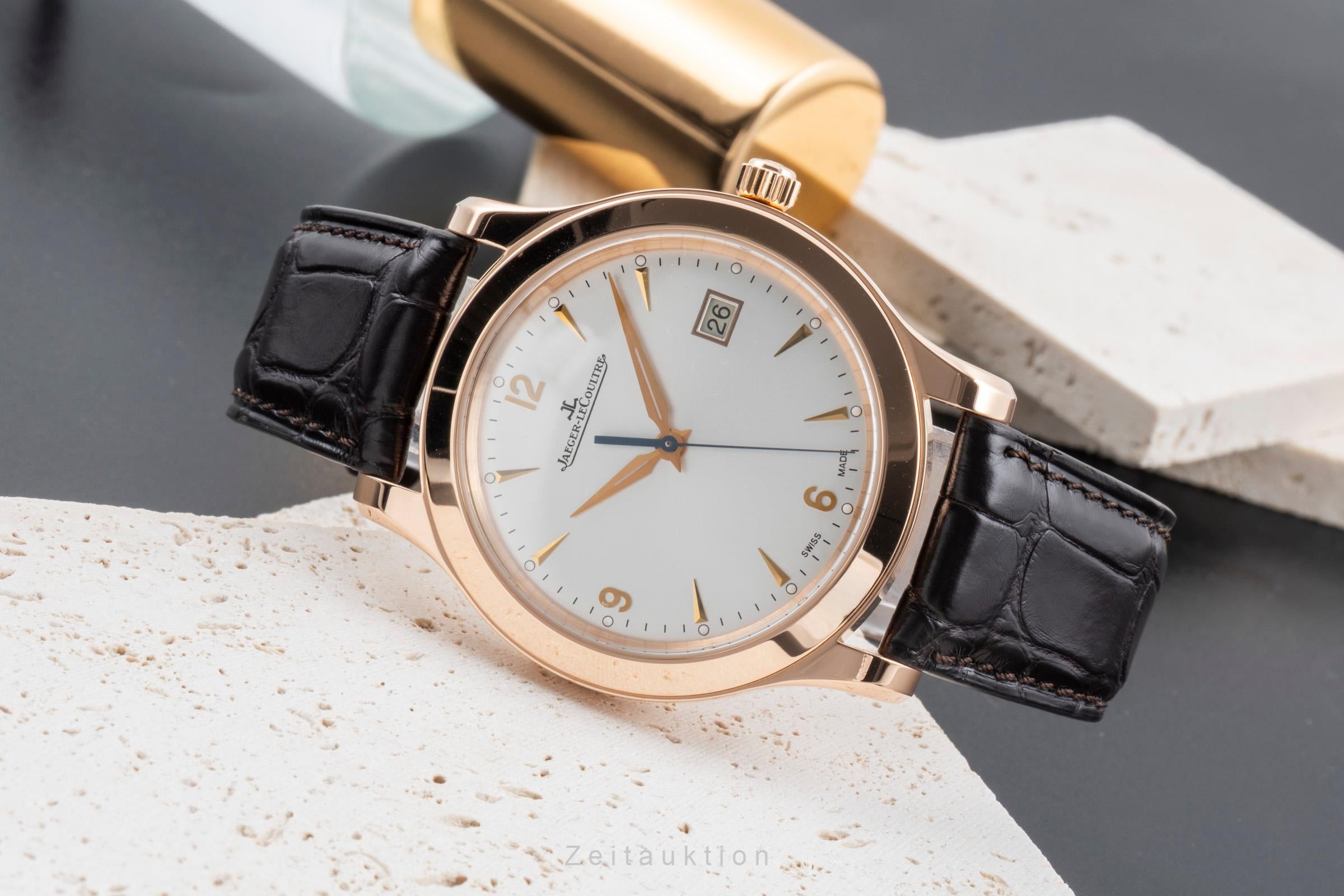 Jaeger LeCoultre Master Control oro rosado de 18 quilates automático reloj para caballeros Q1392420, 147.2.37.S  [2505420]
