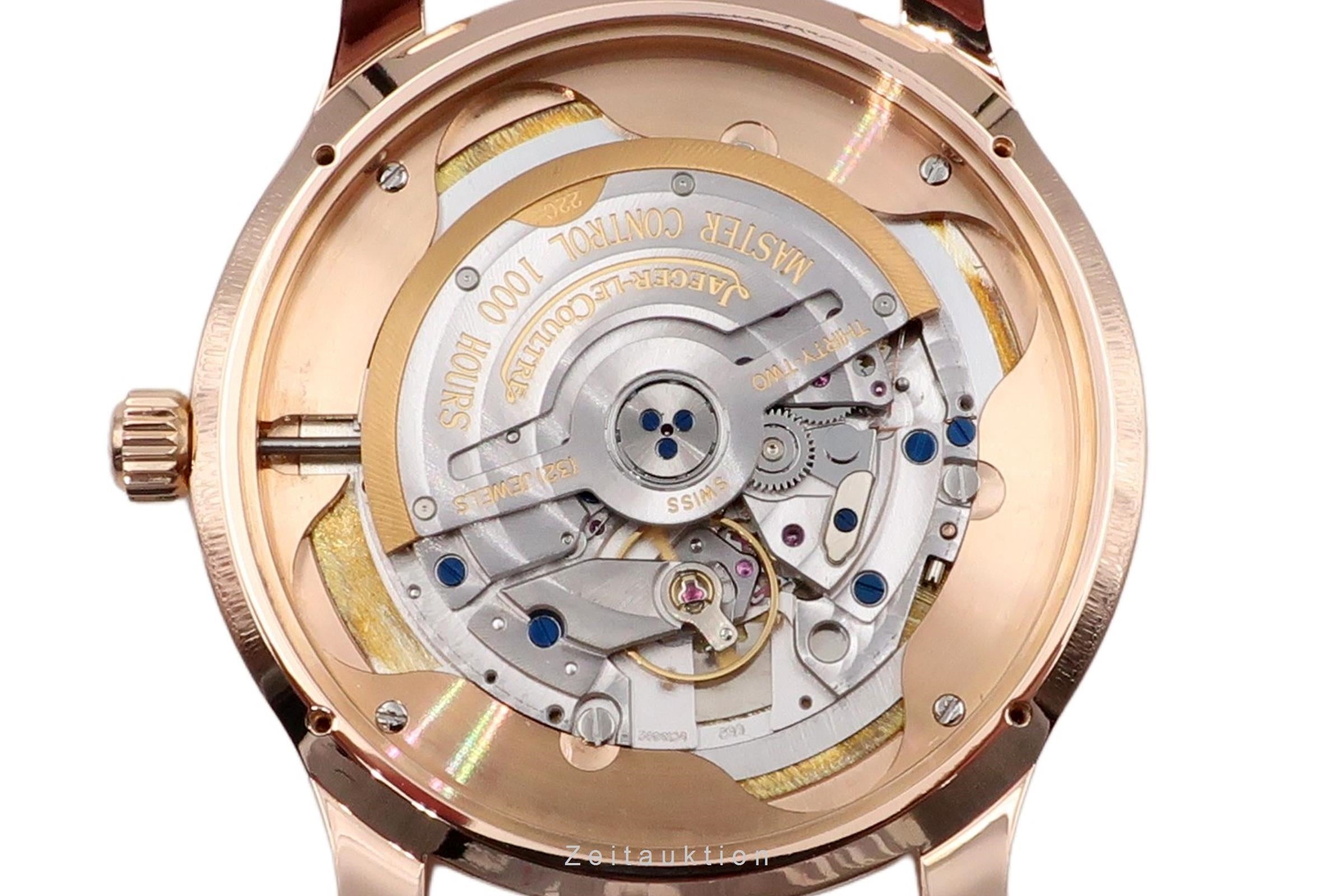 Jaeger LeCoultre Master Control oro rosado de 18 quilates automático reloj para caballeros Q1392420, 147.2.37.S  [2505420]
