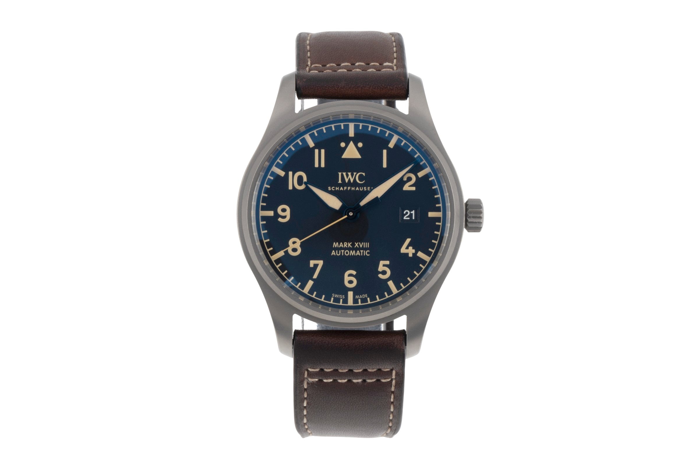 IWC Mark XVIII titanium automatic men's watch IW327006  [2505421]