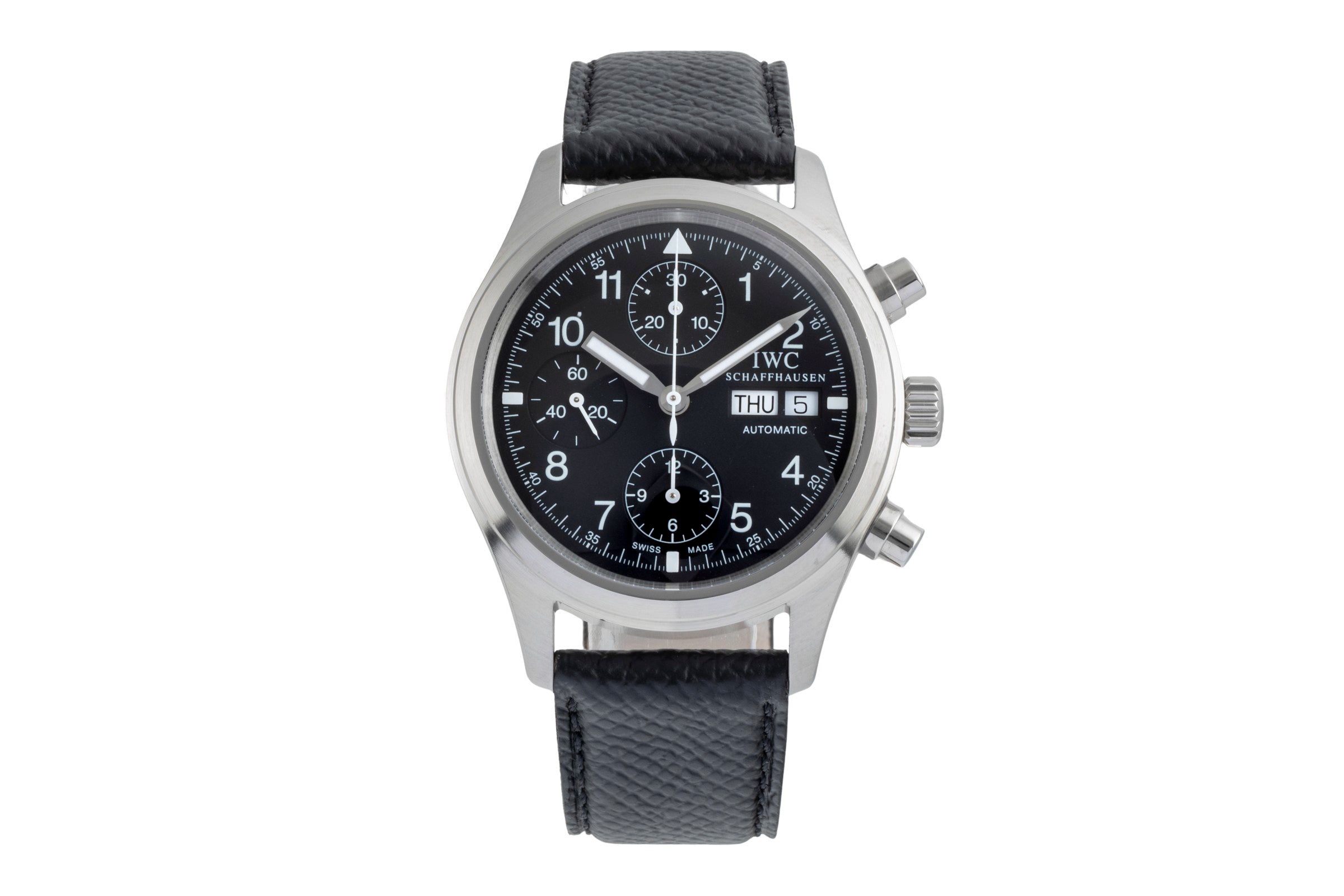 IWC Fliegeruhr Chronograph Automatik Edelstahl Herrenuhr IW370603 VP: 7700,- € [2505422]