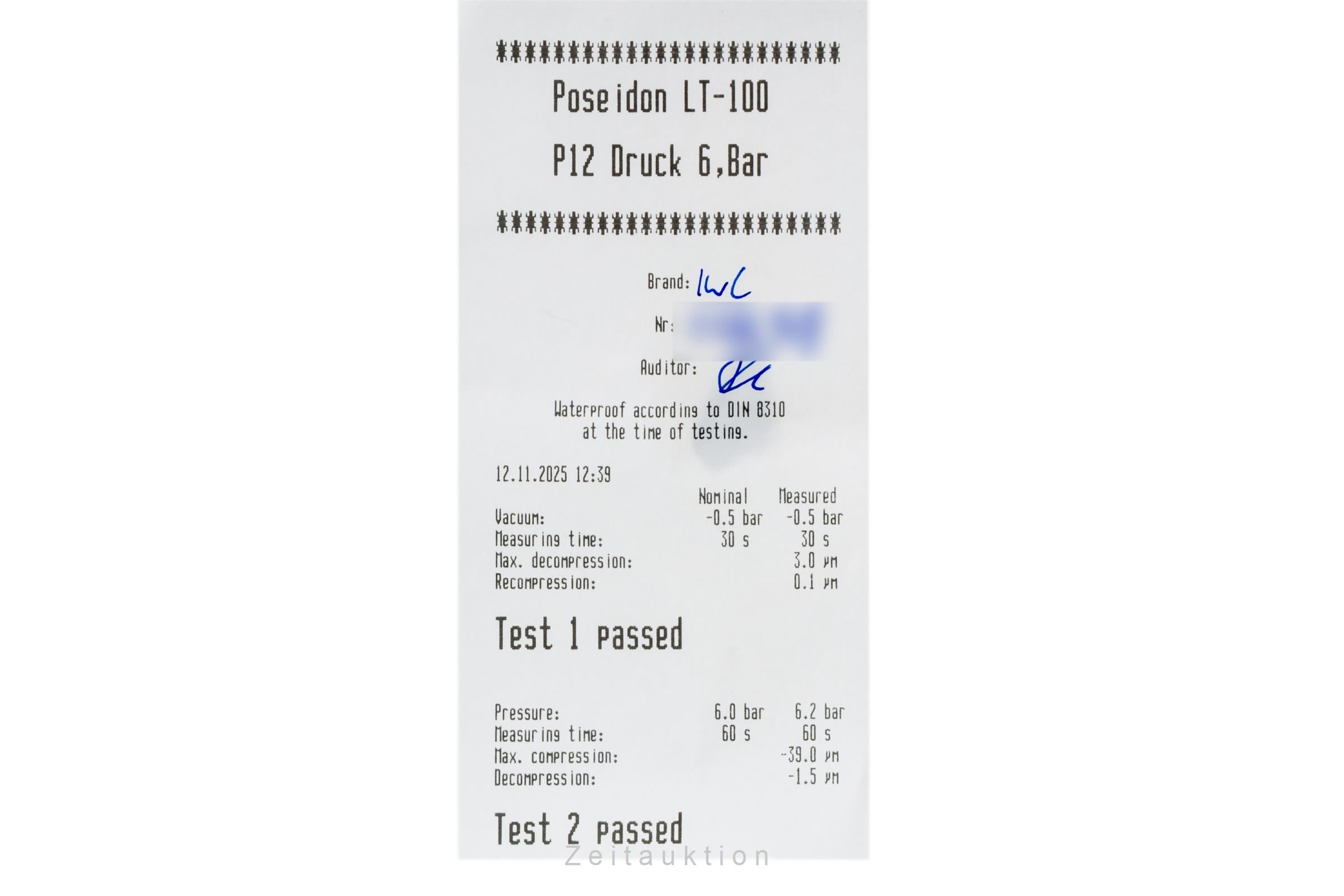 IWC Fliegeruhr Chronograph Automatik Edelstahl Herrenuhr IW370603 VP: 7700,- € [2505422]