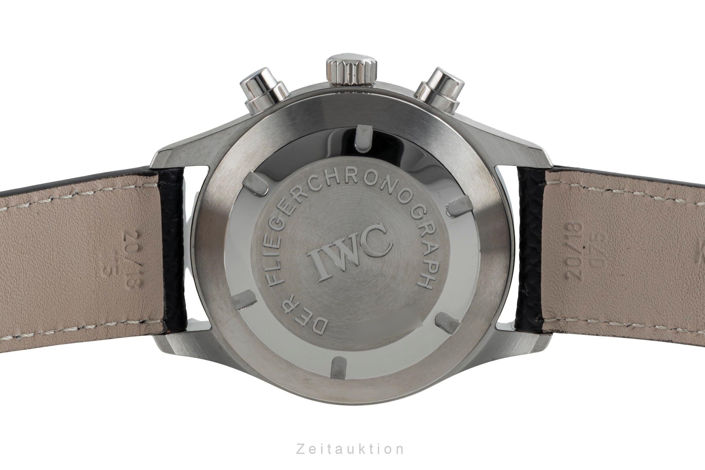 IWC Fliegeruhr Chronograph Automatik Edelstahl Herrenuhr IW370603 VP: 7700,- € [2505422]