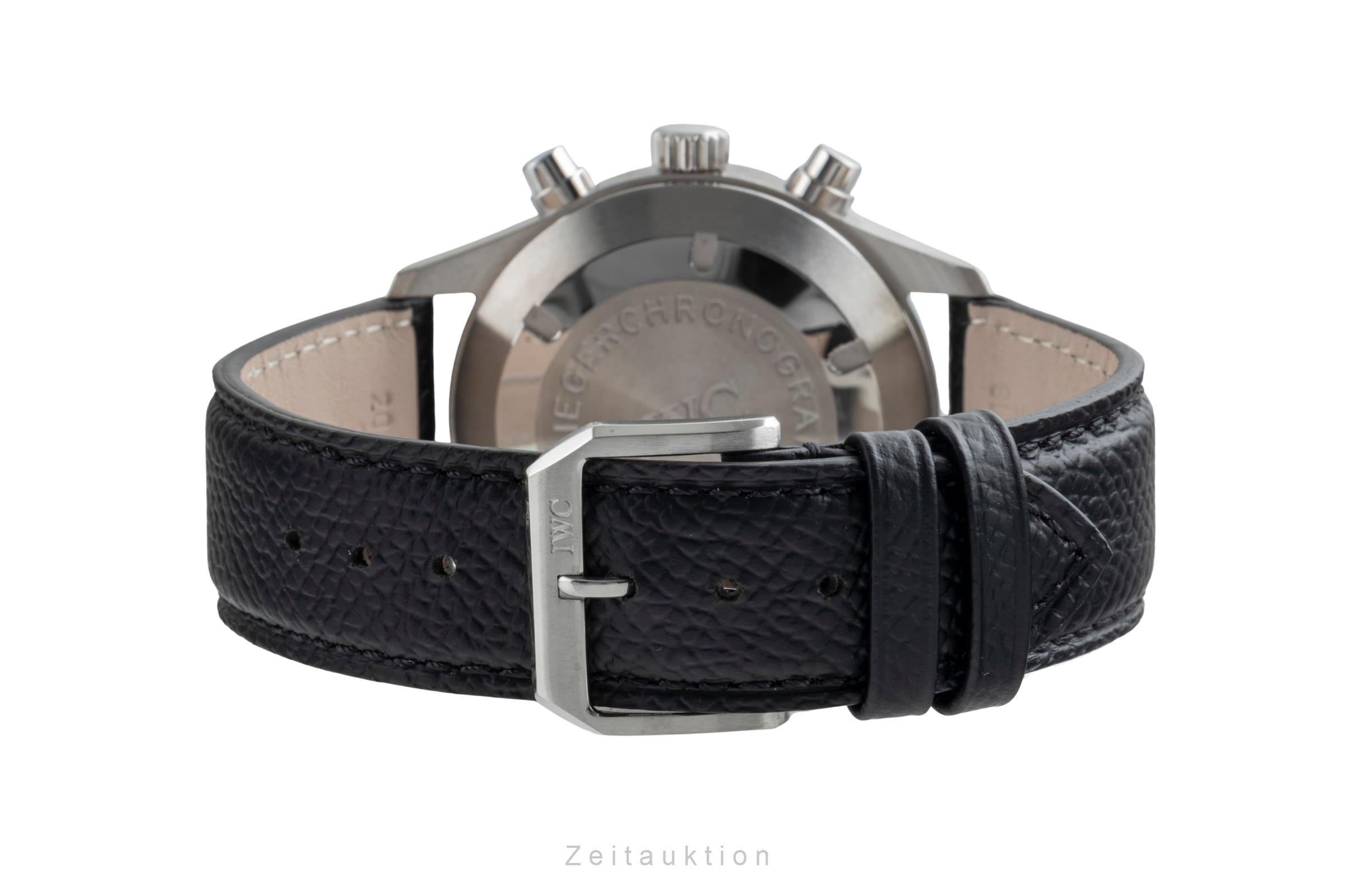 IWC Fliegeruhr Chronograph Automatik Edelstahl Herrenuhr IW370603 VP: 7700,- € [2505422]