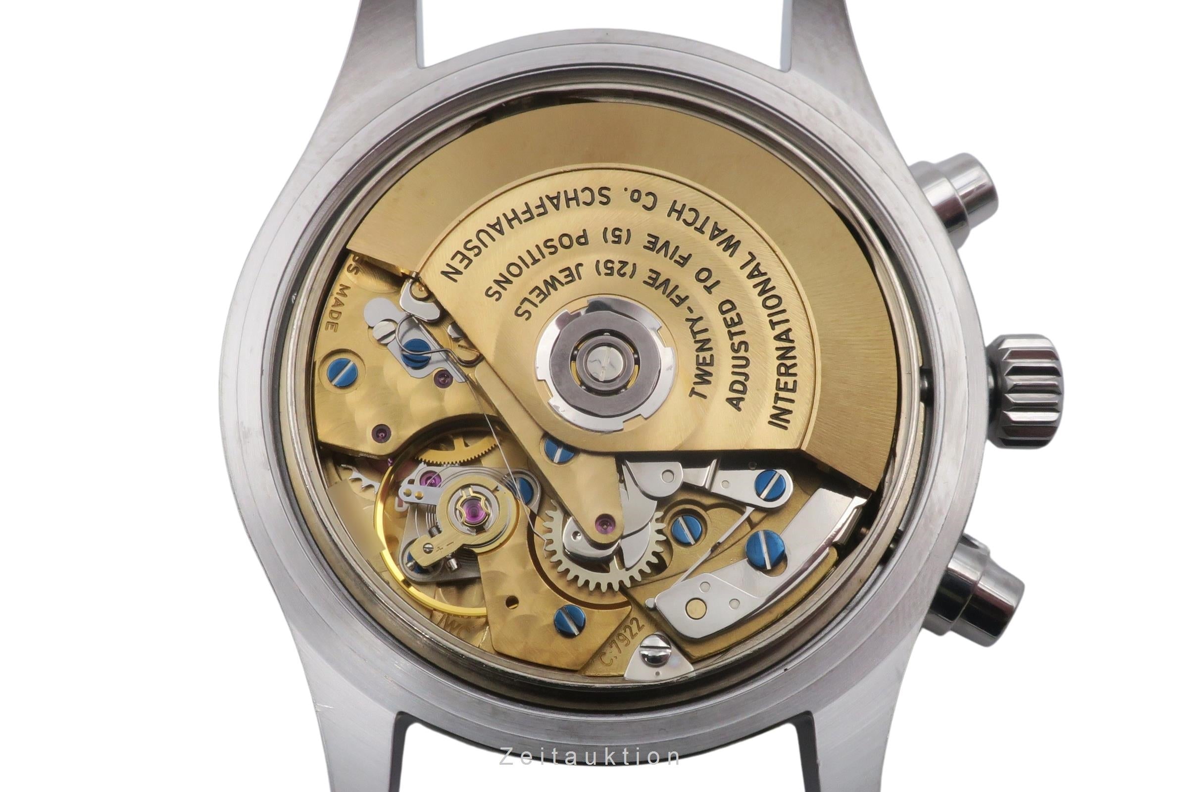 IWC Fliegeruhr Chronograph Automatik Edelstahl Herrenuhr IW370603 VP: 7700,- € [2505422]