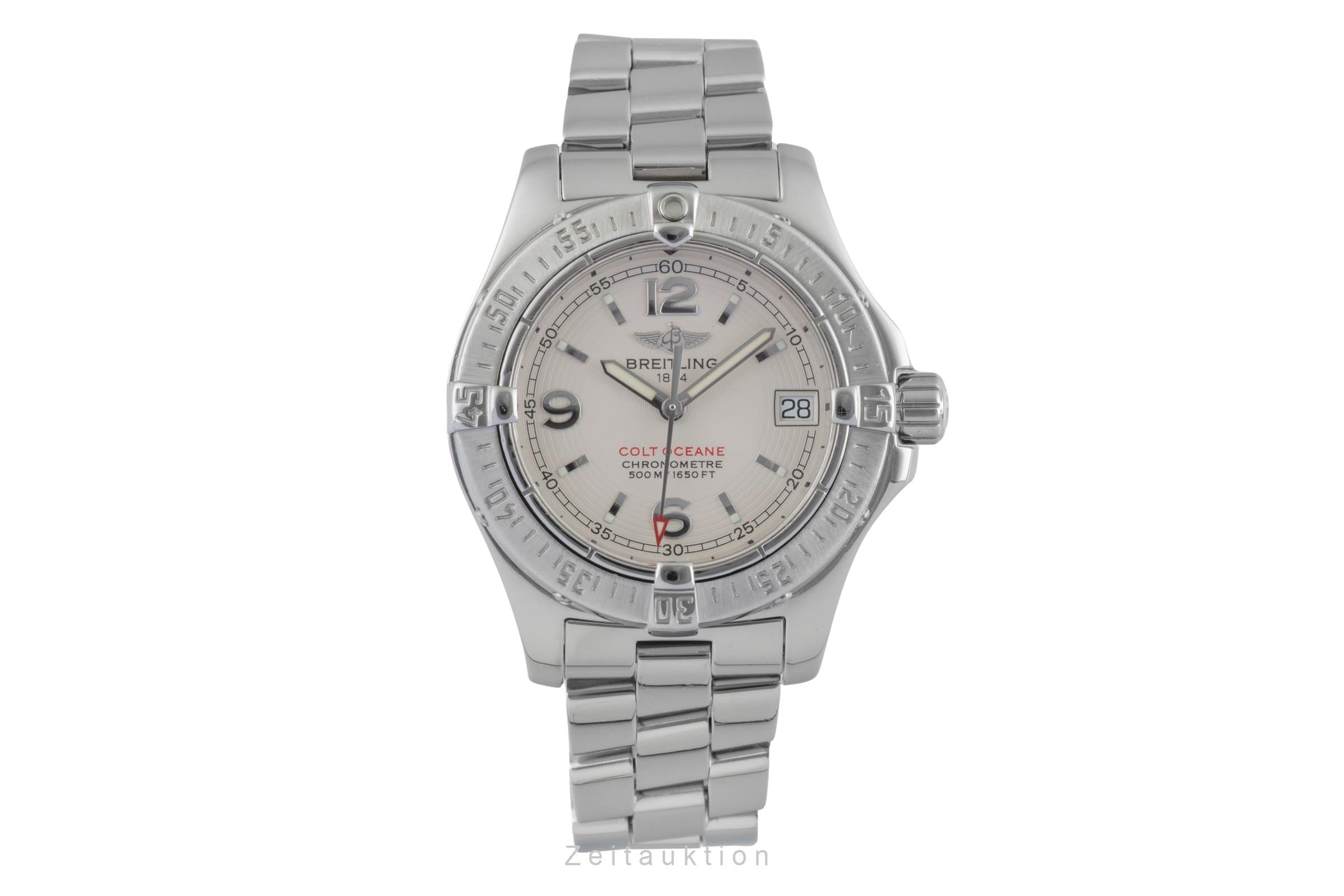 Breitling Colt Oceane steel quartz women's watch A77380	  [2505424]