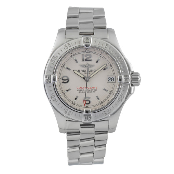 Breitling Colt Oceane steel quartz women's watch A77380	  [2505424]