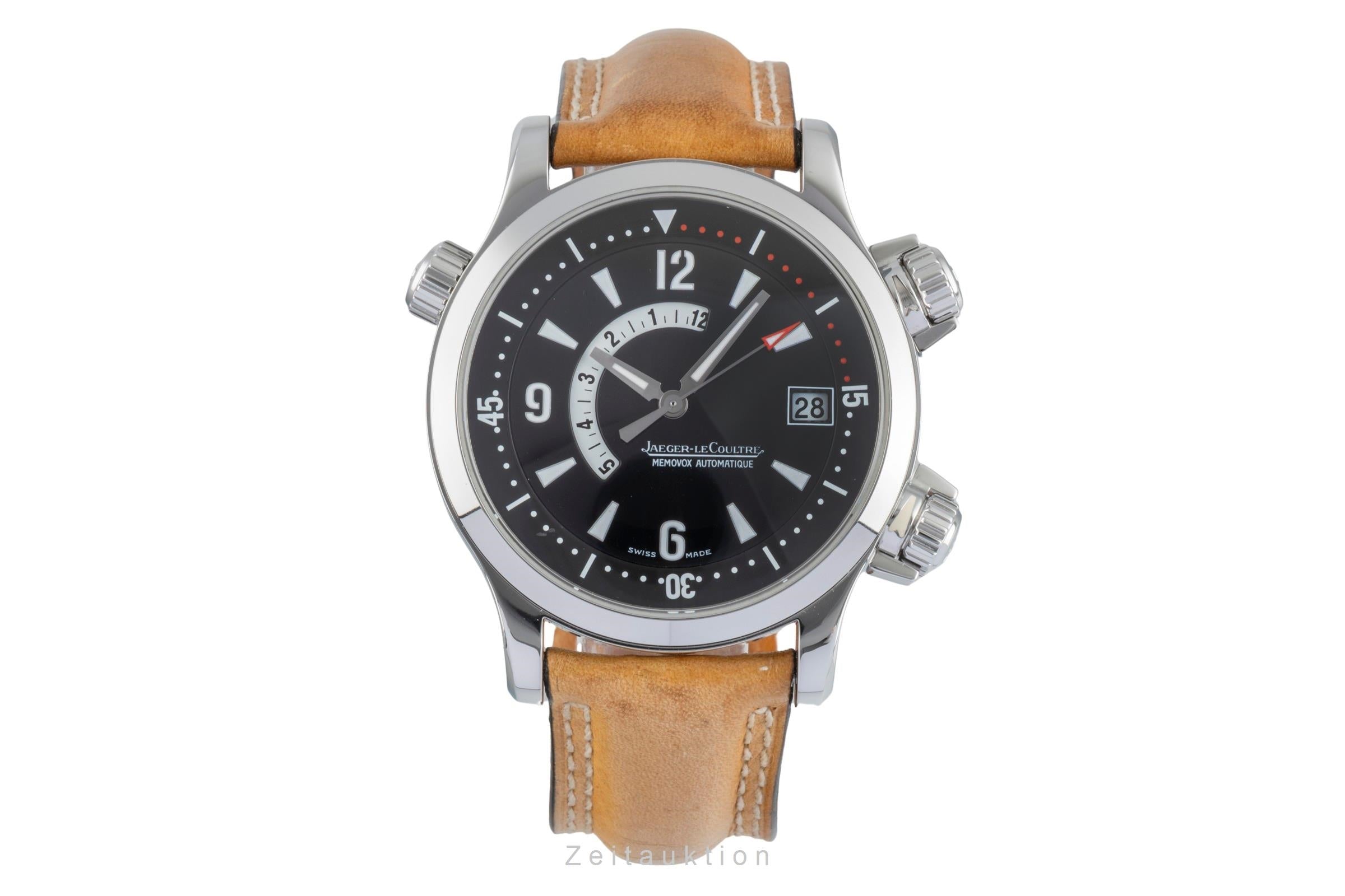Jaeger LeCoultre Memovox steel automatic Kal. 918 Ref. Q1708470