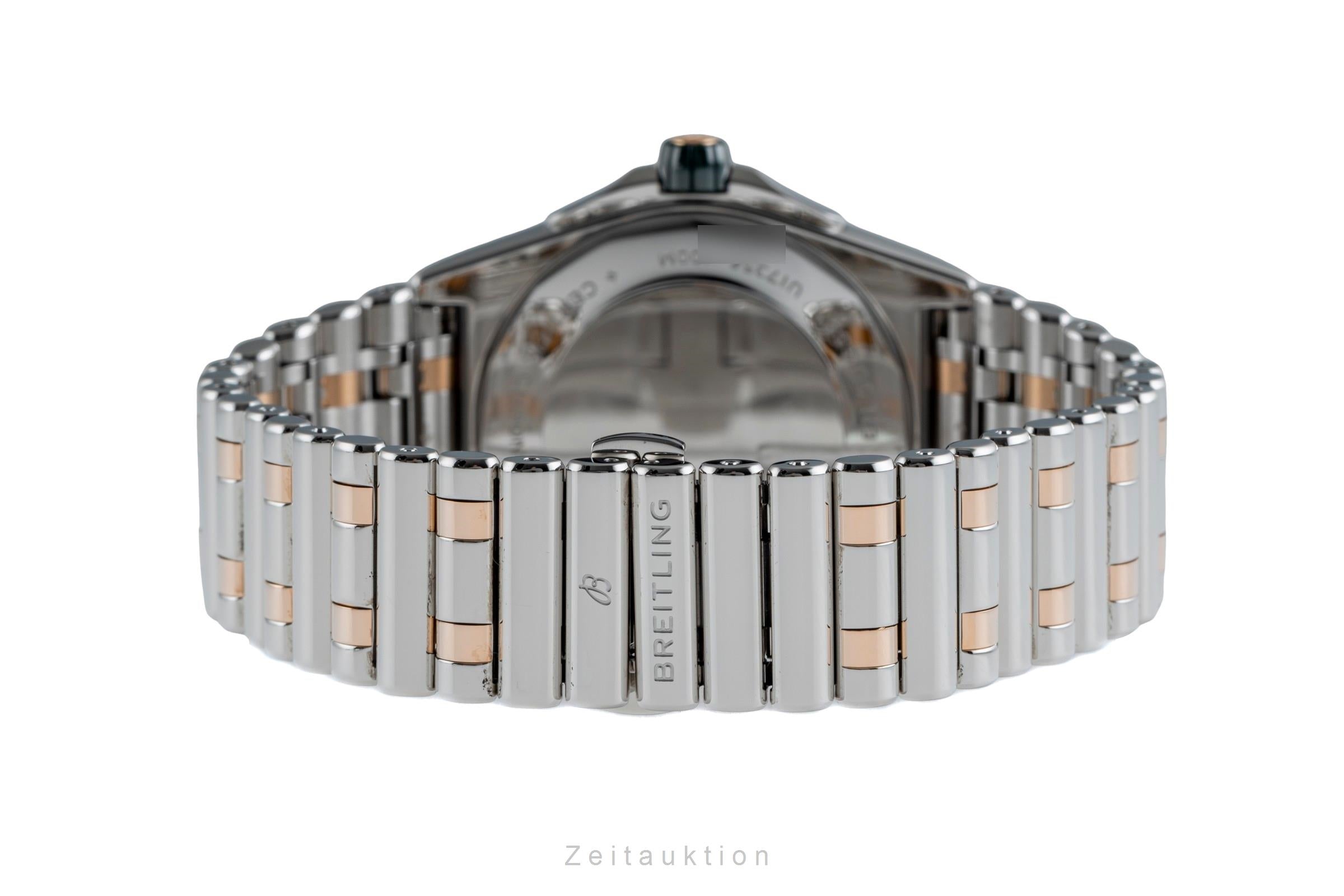 Breitling Super Chronomat Automatic 38 Stahl Rotgold Diamonds Ref. U17356531L1U1 [2505428]