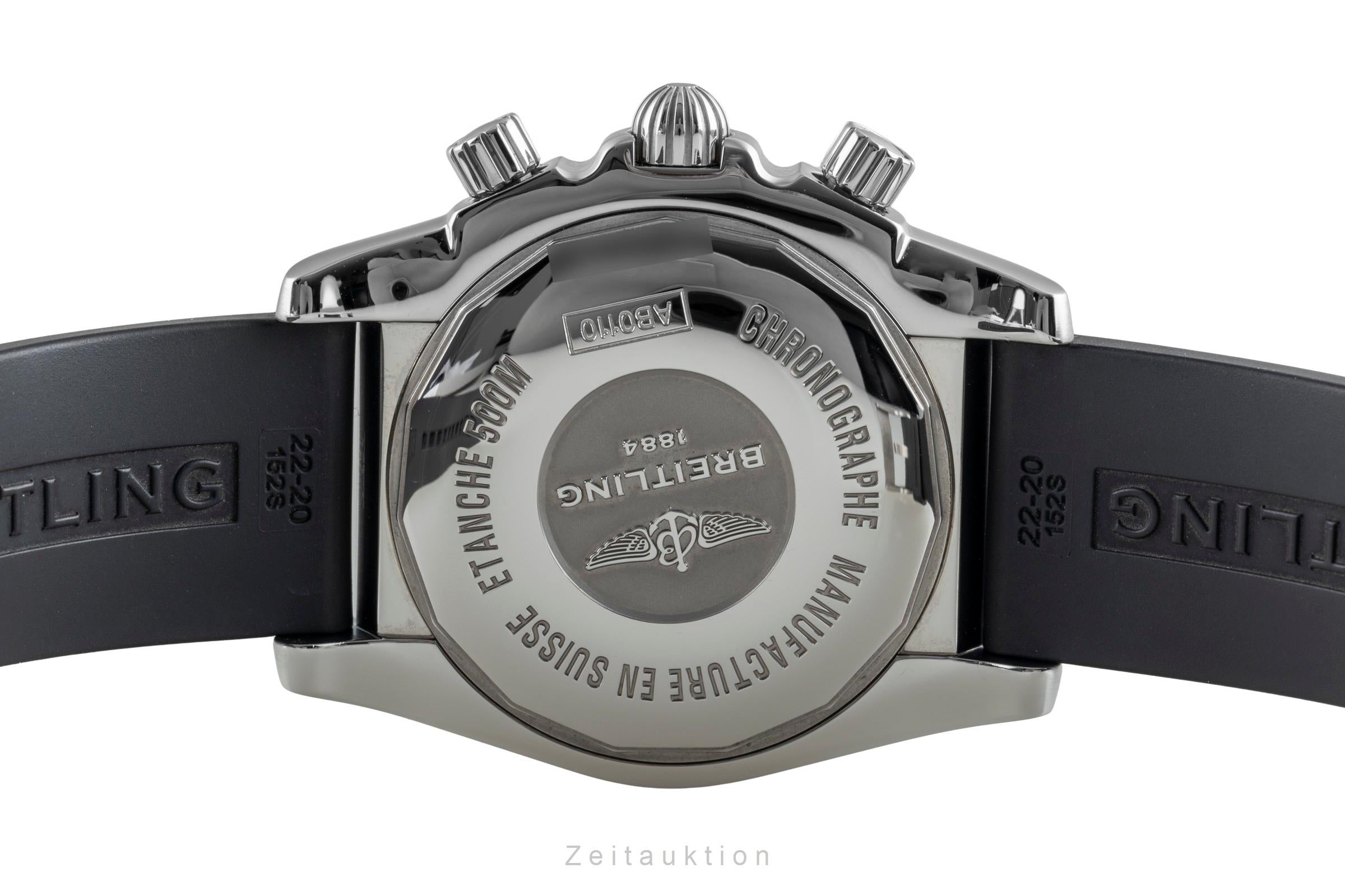 Breitling Chronomat 44 Flying Fish Stahl Automatik Ref. AB011010/BB08 B&P [2505429]