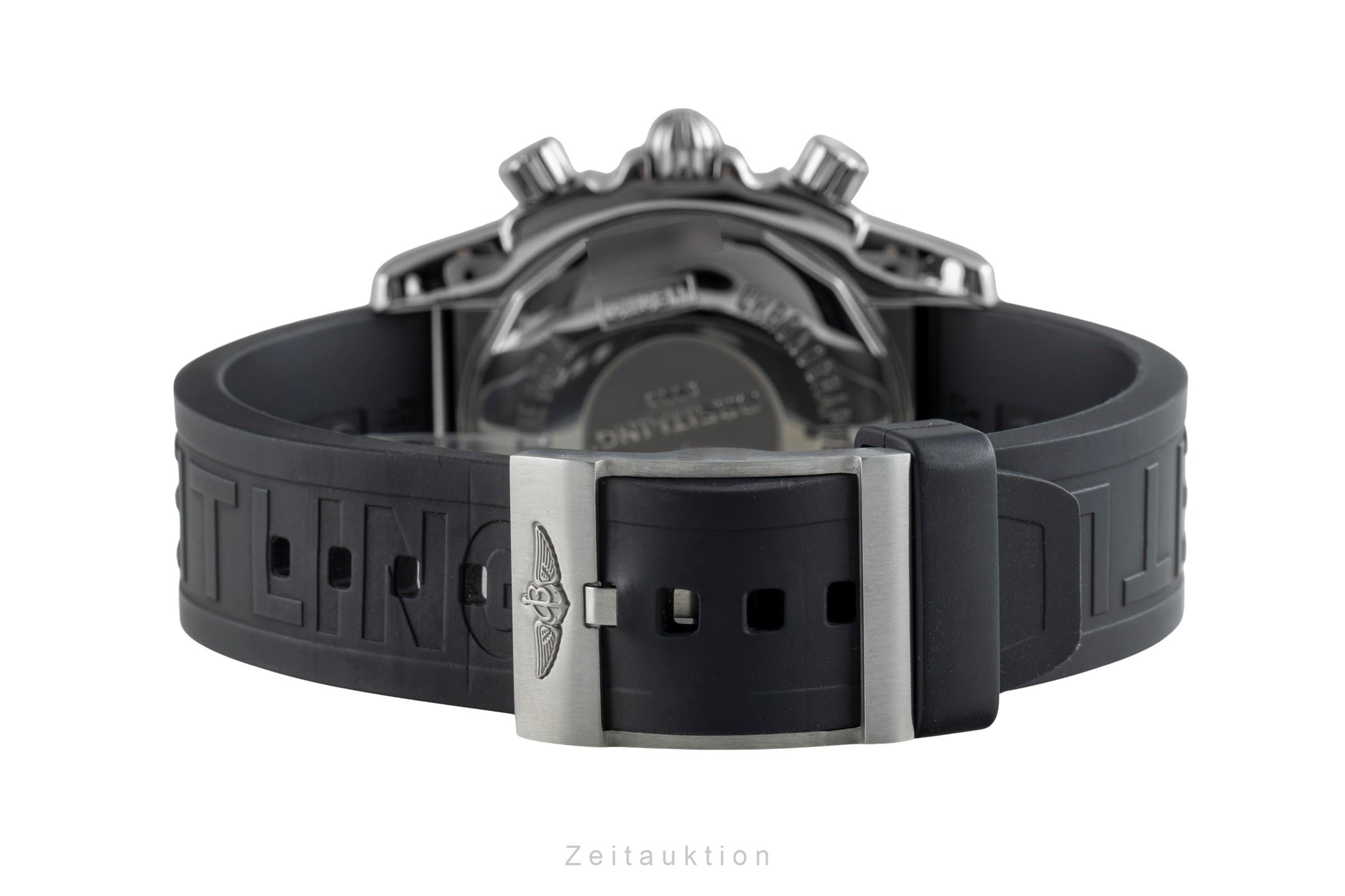 Breitling Chronomat 44 Flying Fish Stahl Automatik Ref. AB011010/BB08 B&P [2505429]