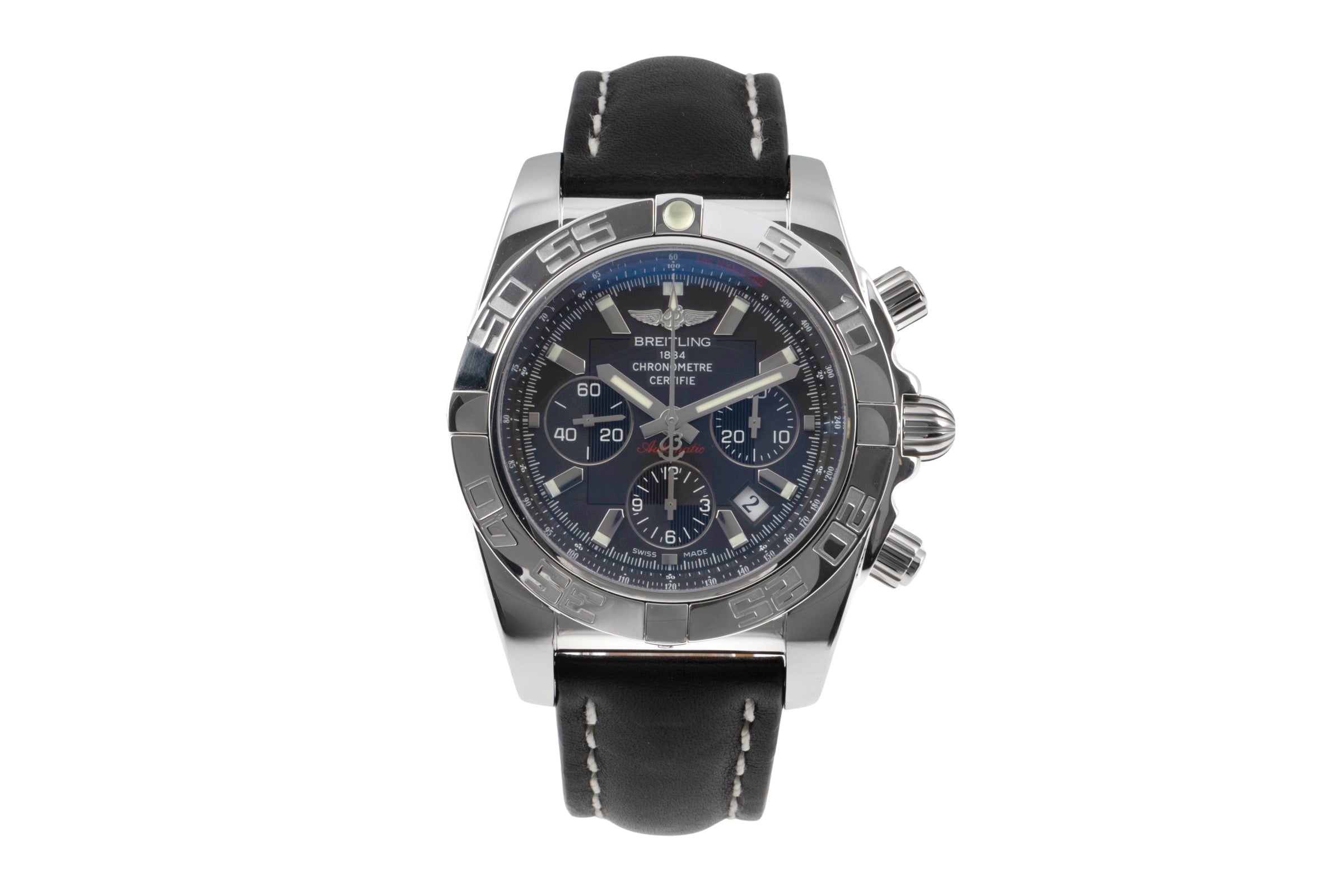 Breitling Chronomat 44 chronograph steel automatic men's watch AB0110  [2505430]