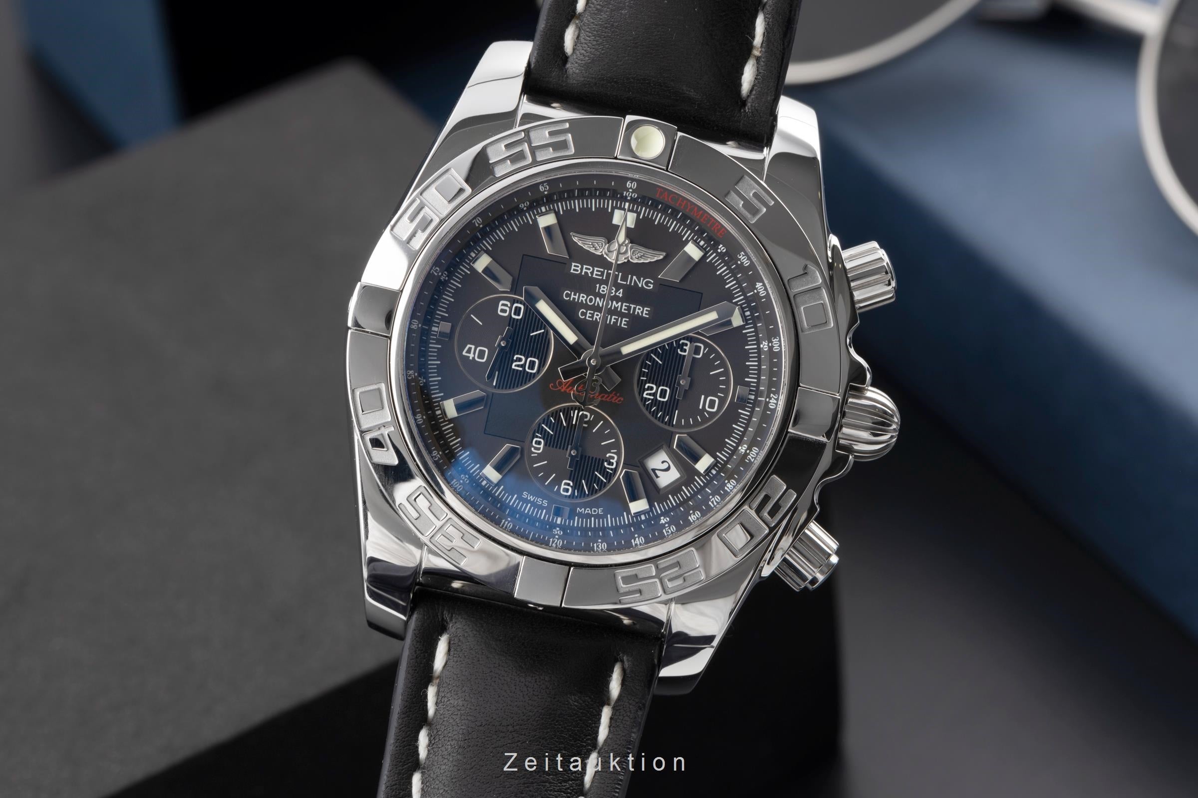 Breitling Chronomat 44 chronograph steel automatic men's watch AB0110  [2505430]