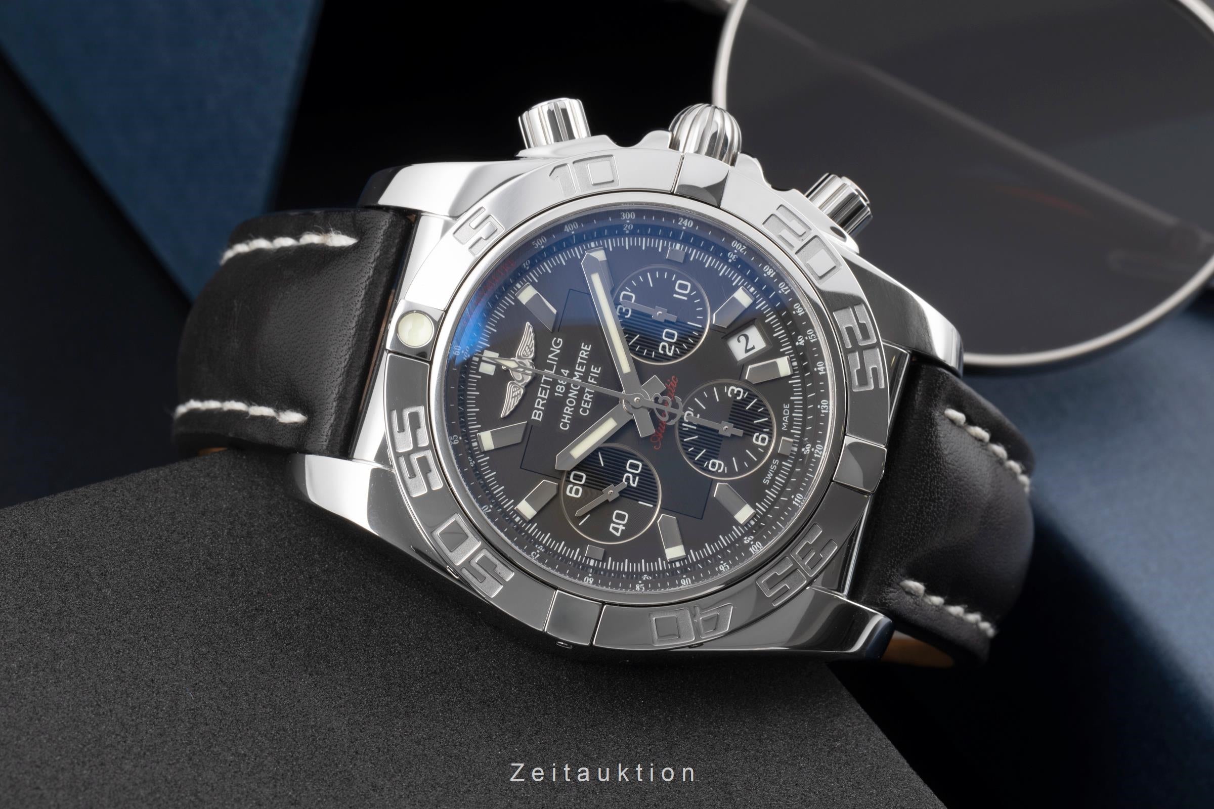Breitling Chronomat 44 chronograph steel automatic men's watch AB0110  [2505430]