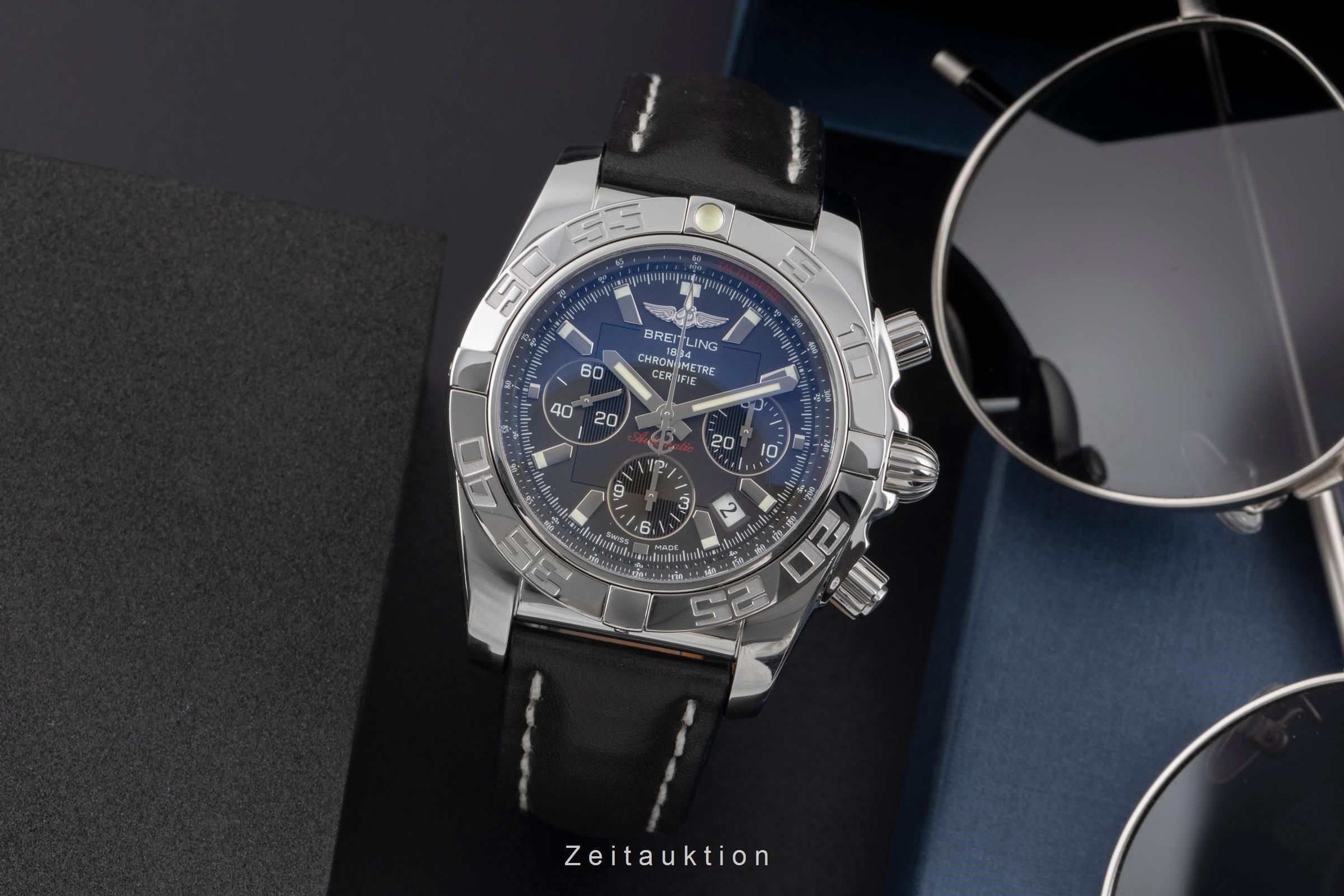 Breitling Chronomat 44 chronograph steel automatic men's watch AB0110  [2505430]