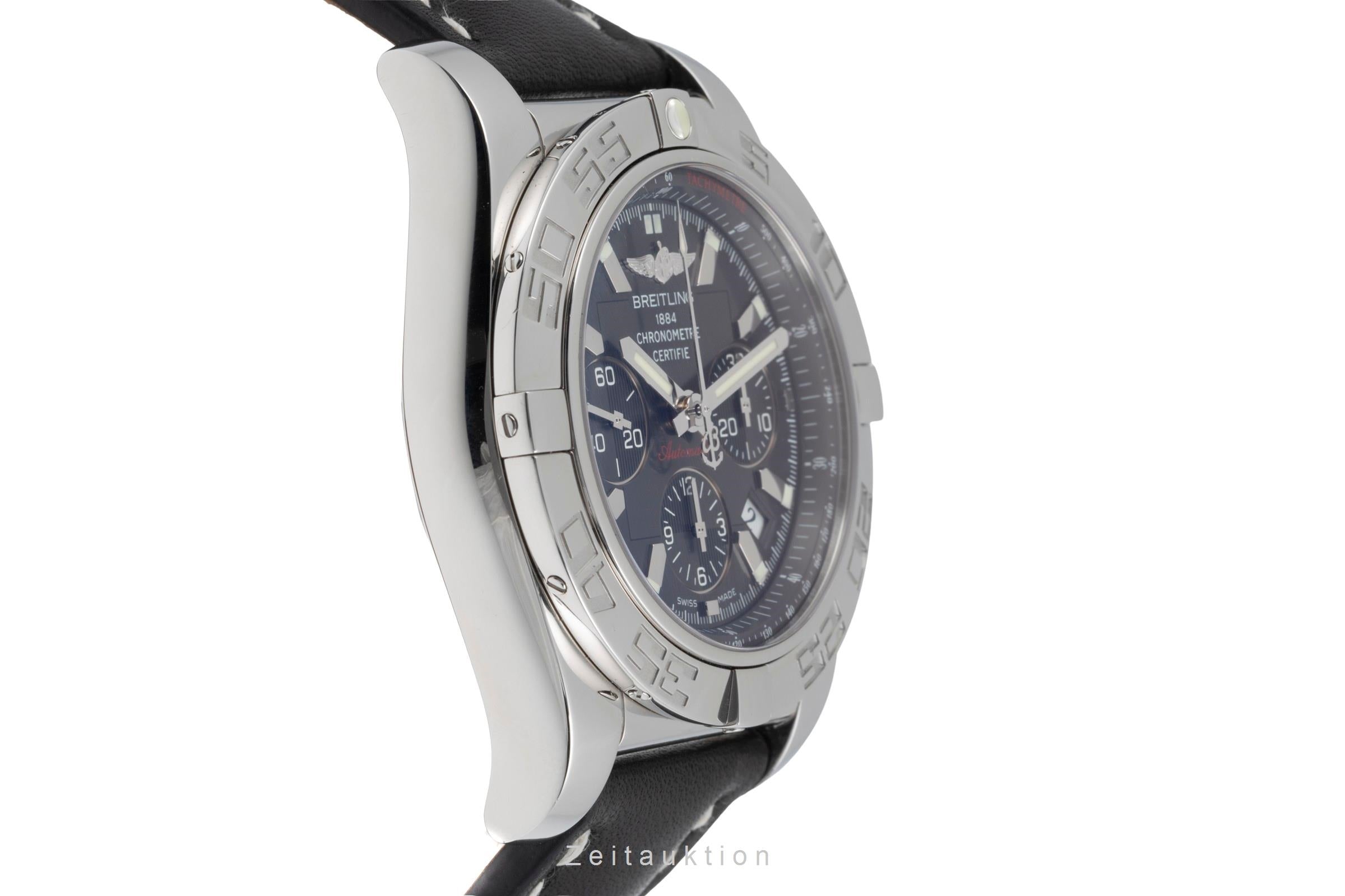 Breitling Chronomat 44 chronograph steel automatic men's watch AB0110  [2505430]