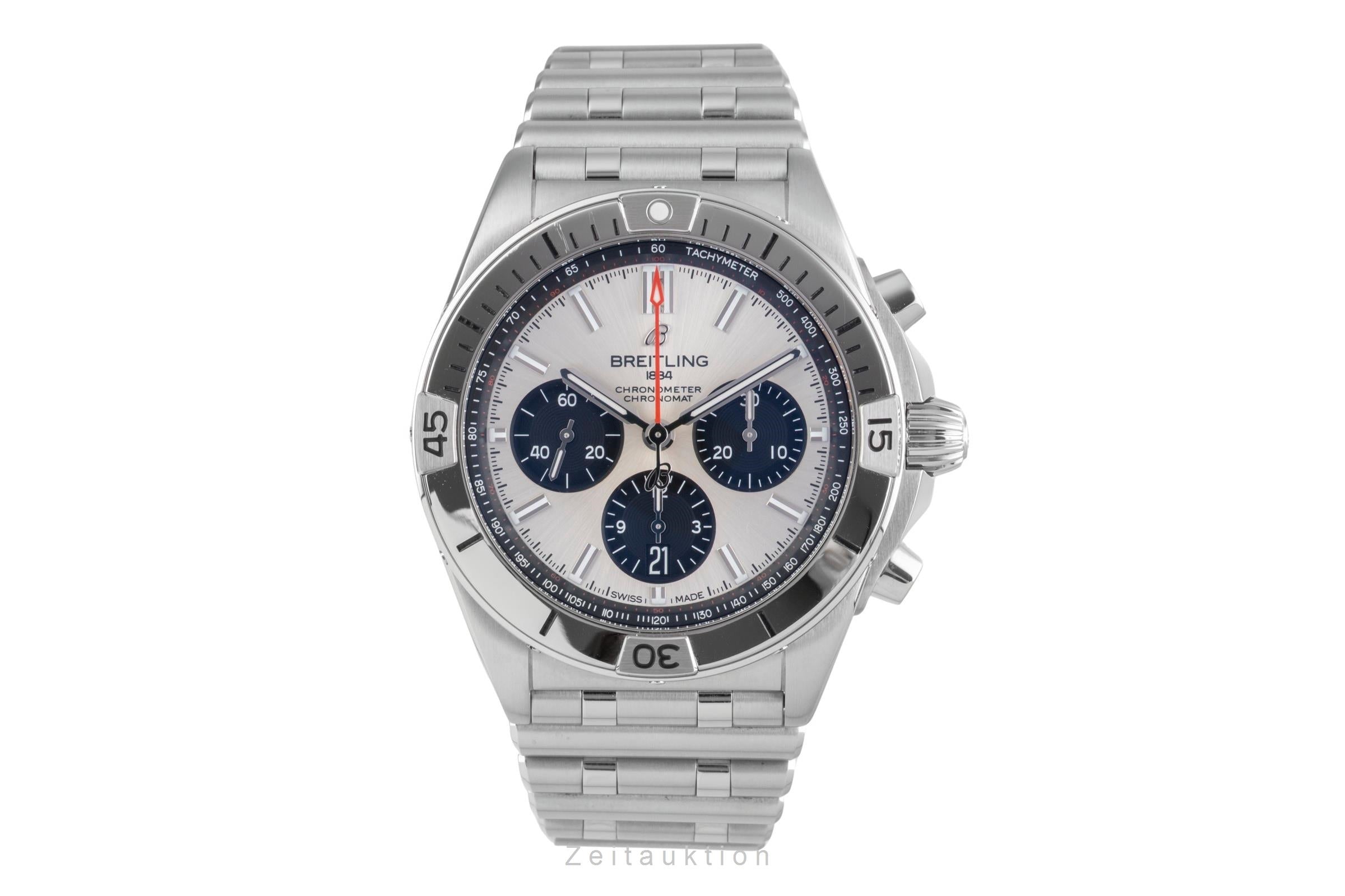 Breitling Chronomat chronograph steel automatic Kal. B01 Ref