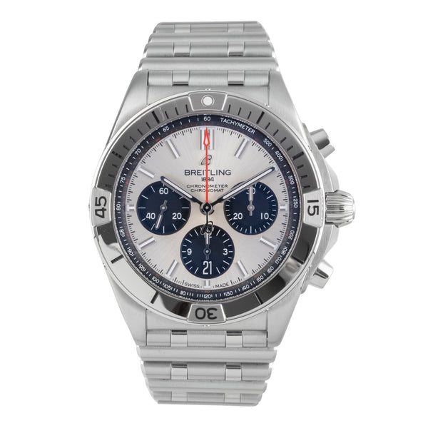 Breitling Chronomat chronograph steel automatic men's watch AB0134 LP: 9200EUR  [2505434]