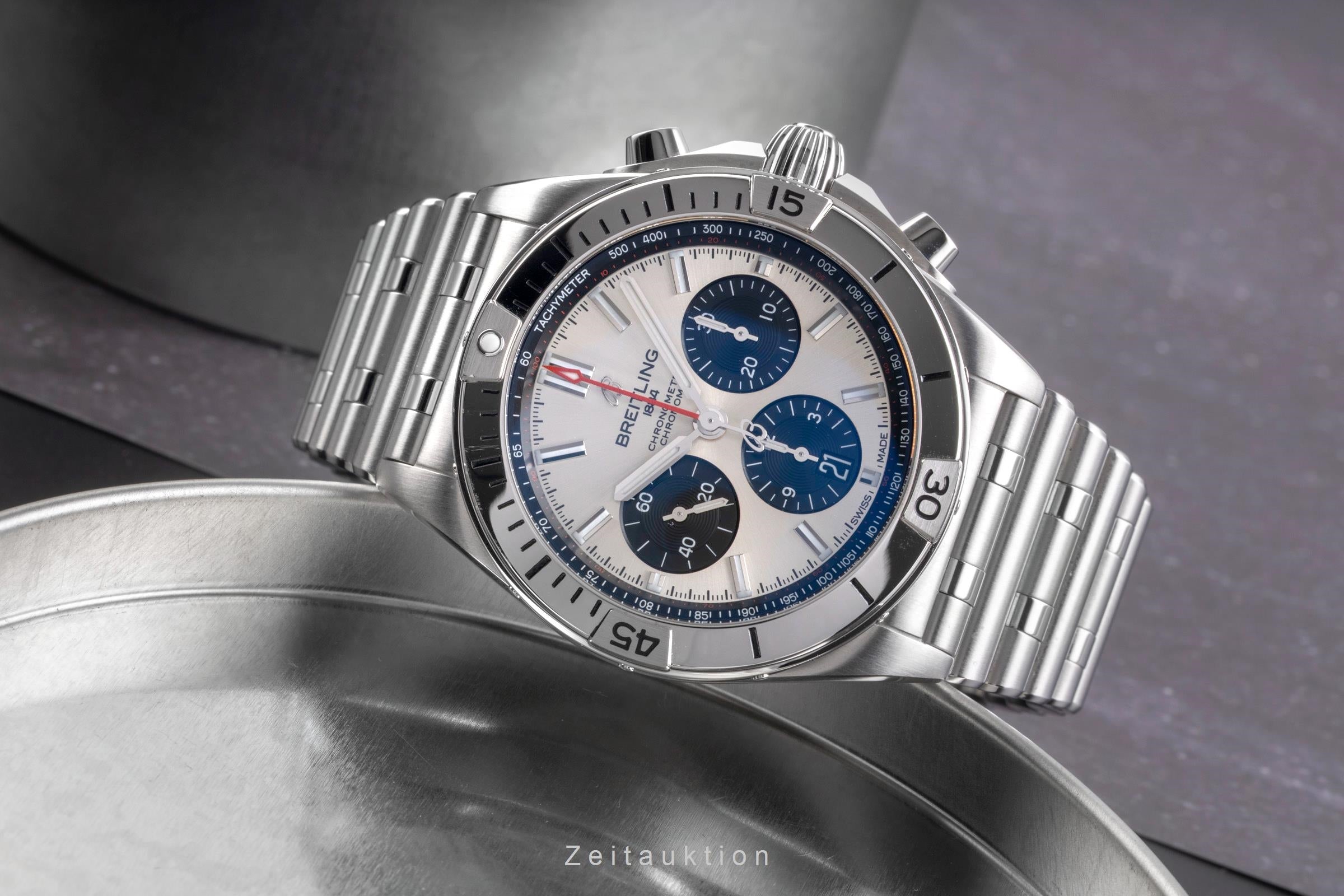 Breitling Chronomat chronograph steel automatic men's watch AB0134 LP: 9200EUR  [2505434]