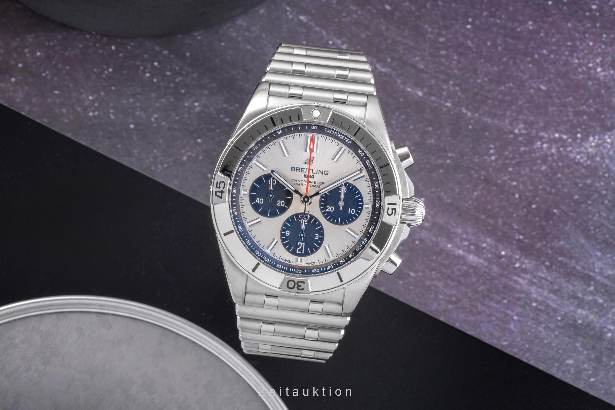 Breitling Chronomat chronograph steel automatic men's watch AB0134 LP: 9200EUR  [2505434]