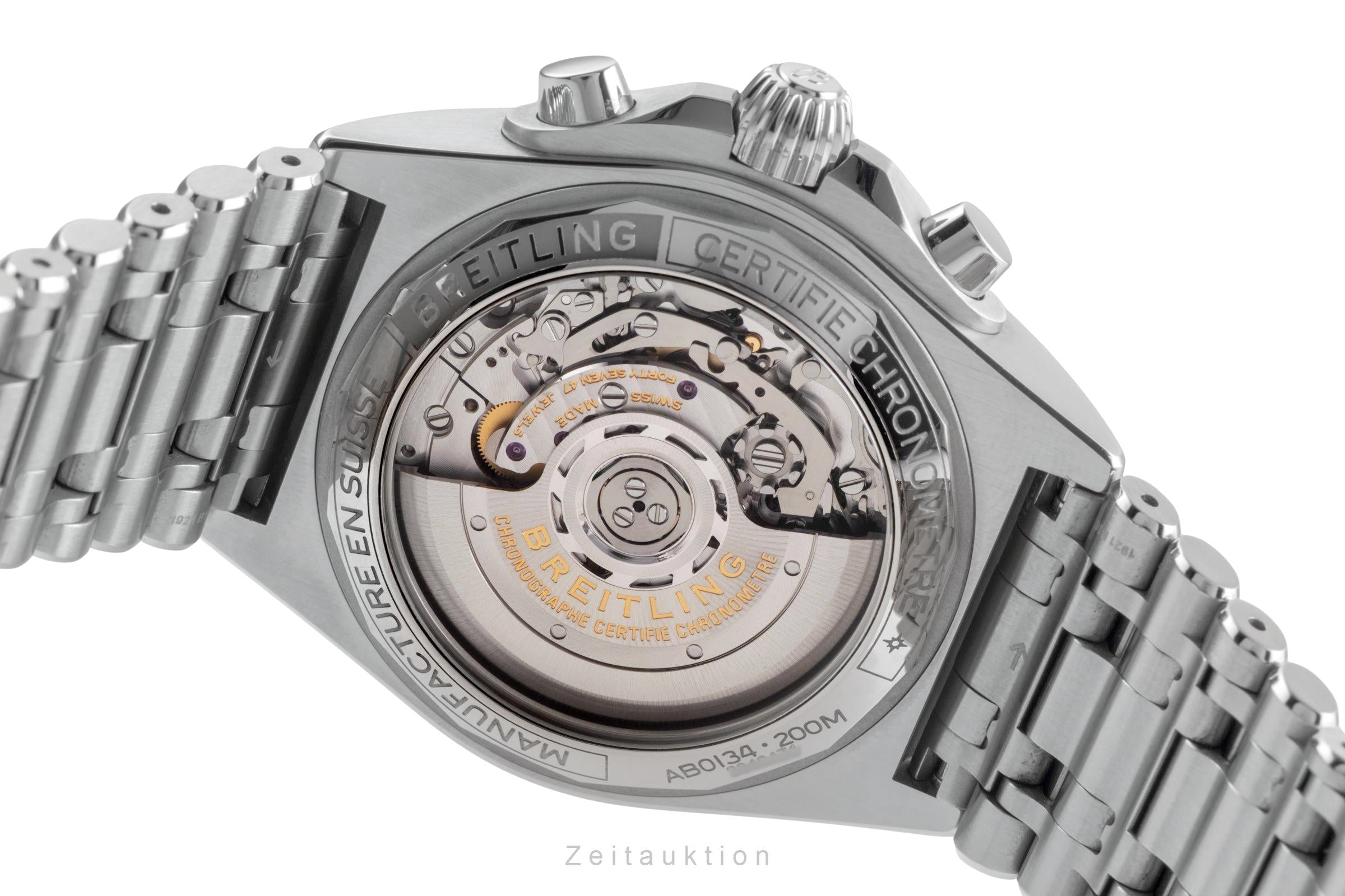 Breitling Chronomat chronograph steel automatic men's watch AB0134 LP: 9200EUR  [2505434]