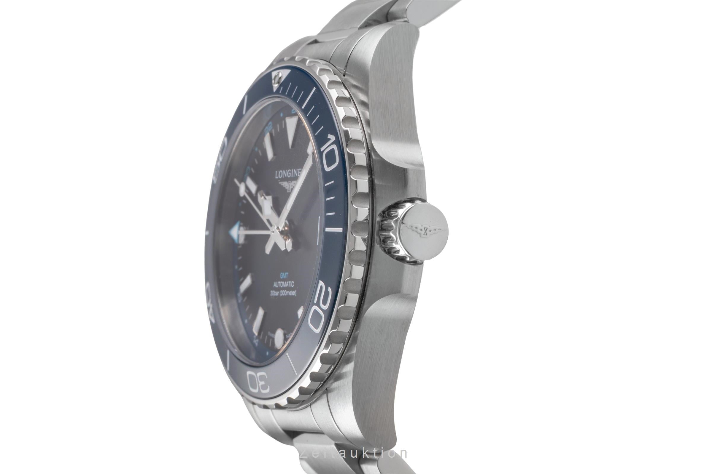 Longines Hydro Conquest steel automatic men's watch L3.790.4.96.6 LP: 3250EUR  [2505436]
