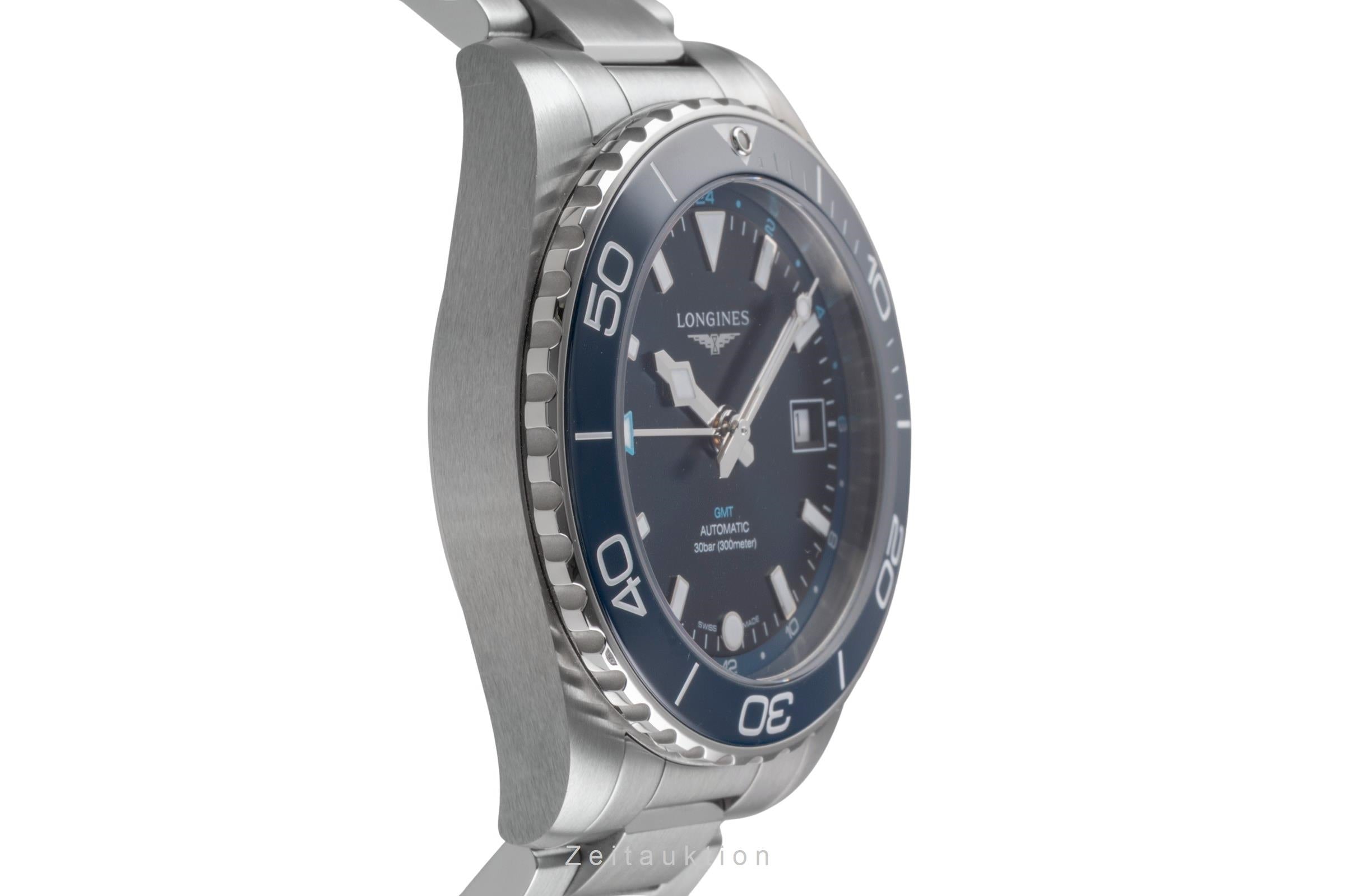 Longines Hydro Conquest steel automatic men's watch L3.790.4.96.6 LP: 3250EUR  [2505436]