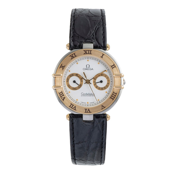 Omega Constellation steel / gold quartz unisex 198.0145 Vintage  [2505440]
