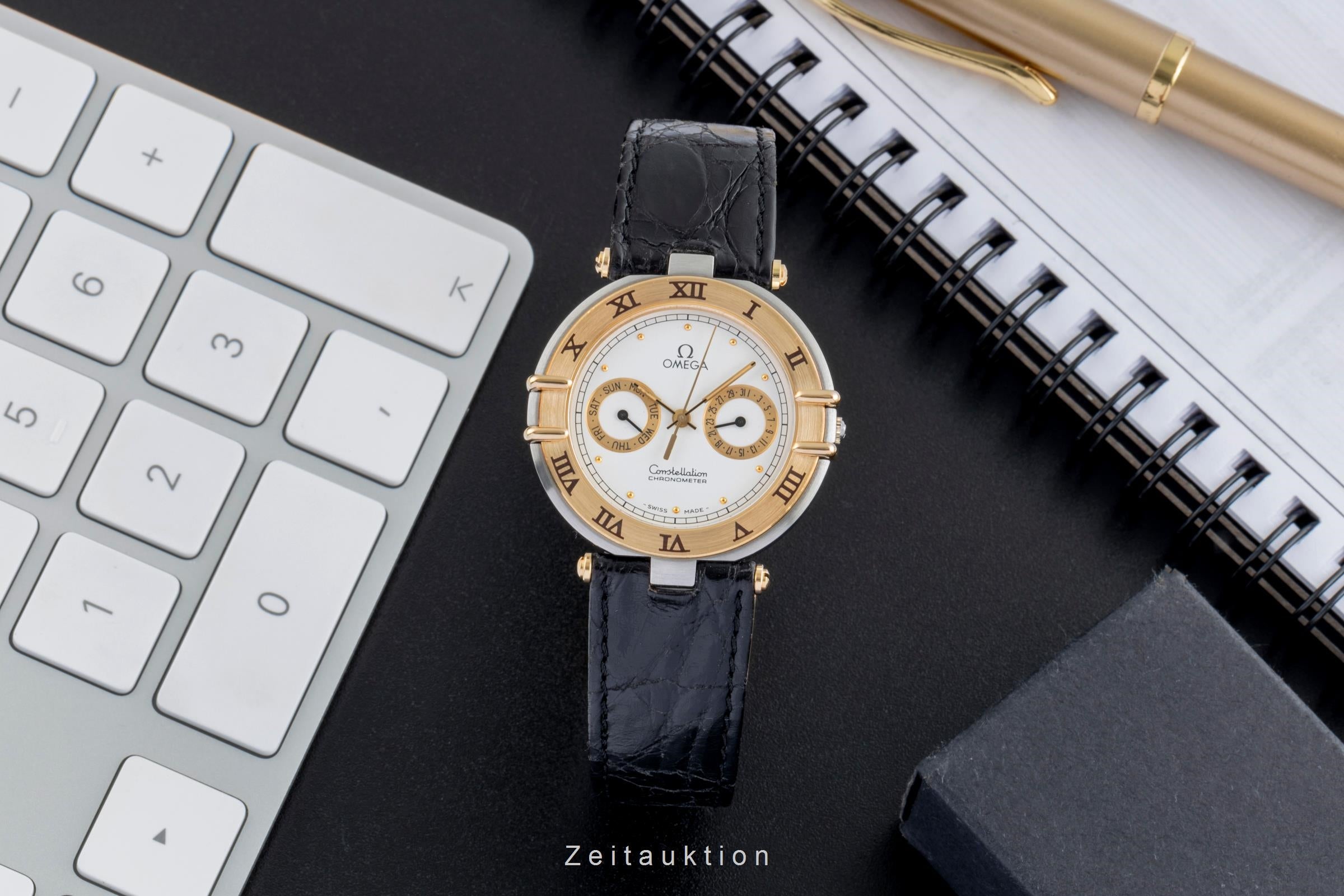 Omega Constellation steel / gold quartz unisex 198.0145 Vintage  [2505440]