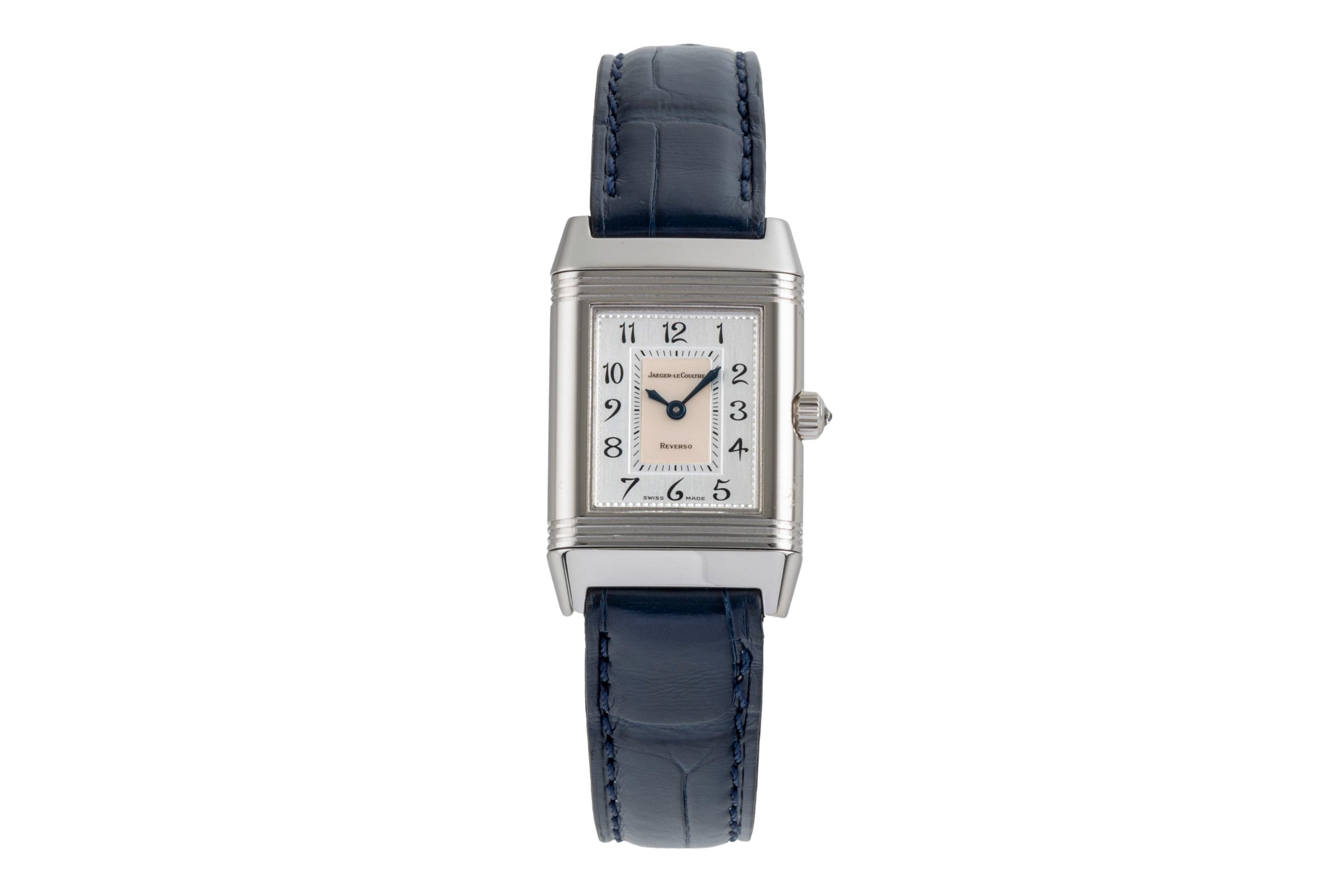 Jaeger LeCoultre Reverso or blanc 18 ct à remontage manuel montre pour femmes Q2663420, 266.3.44  [2505442]