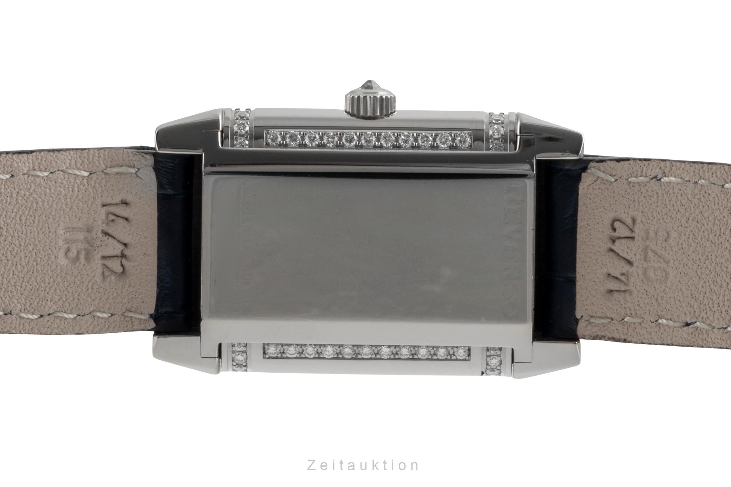 Jaeger LeCoultre Reverso or blanc 18 ct à remontage manuel montre pour femmes Q2663420, 266.3.44  [2505442]