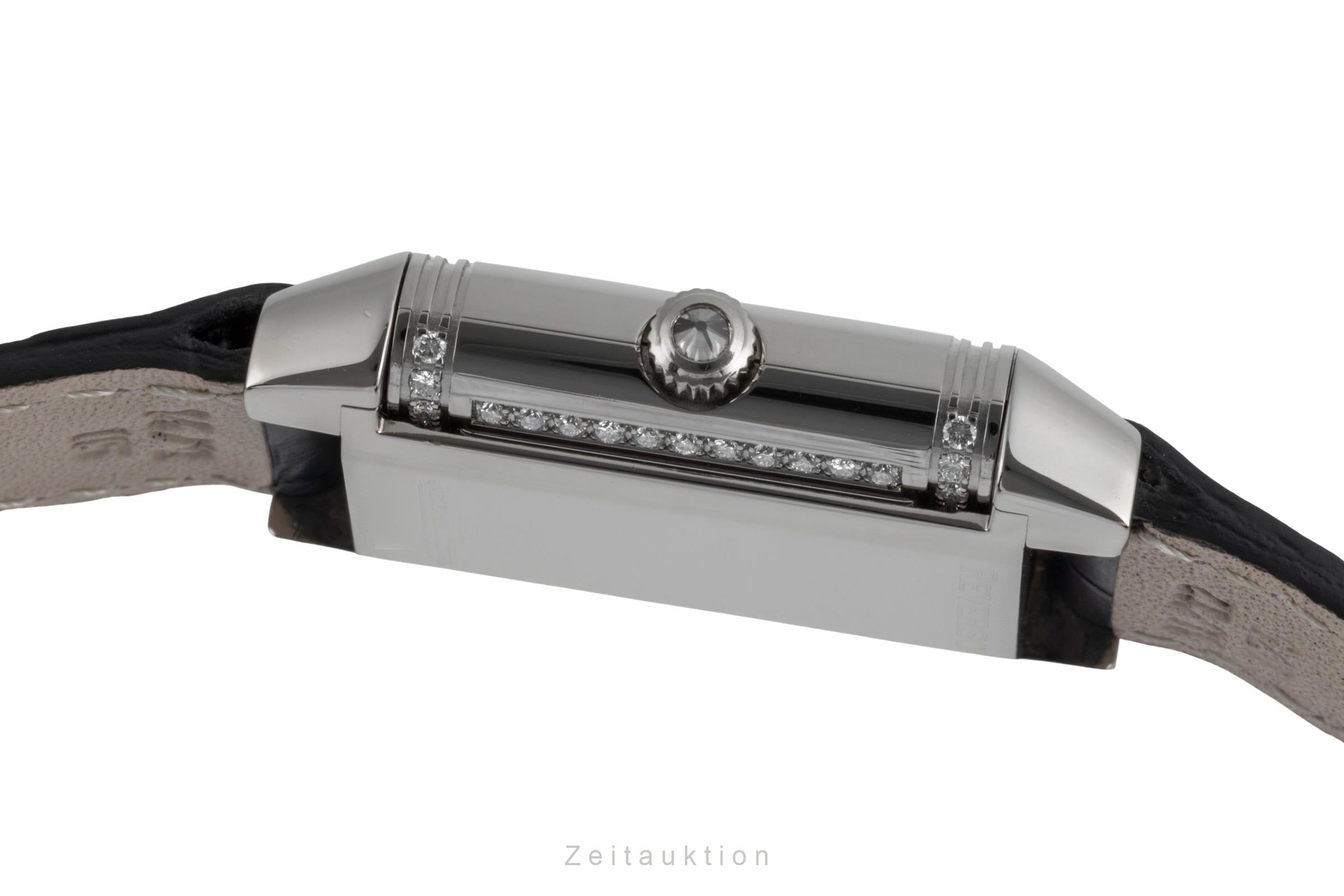 Jaeger LeCoultre Reverso or blanc 18 ct à remontage manuel montre pour femmes Q2663420, 266.3.44  [2505442]