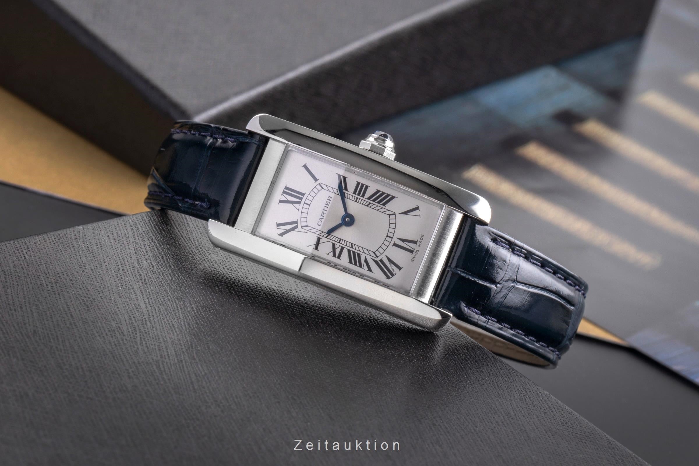 Cartier Tank Américaine SM Damenuhr Ref. WSTA0043 4274 B&P 2022 VP: 4300,- € [2505445]