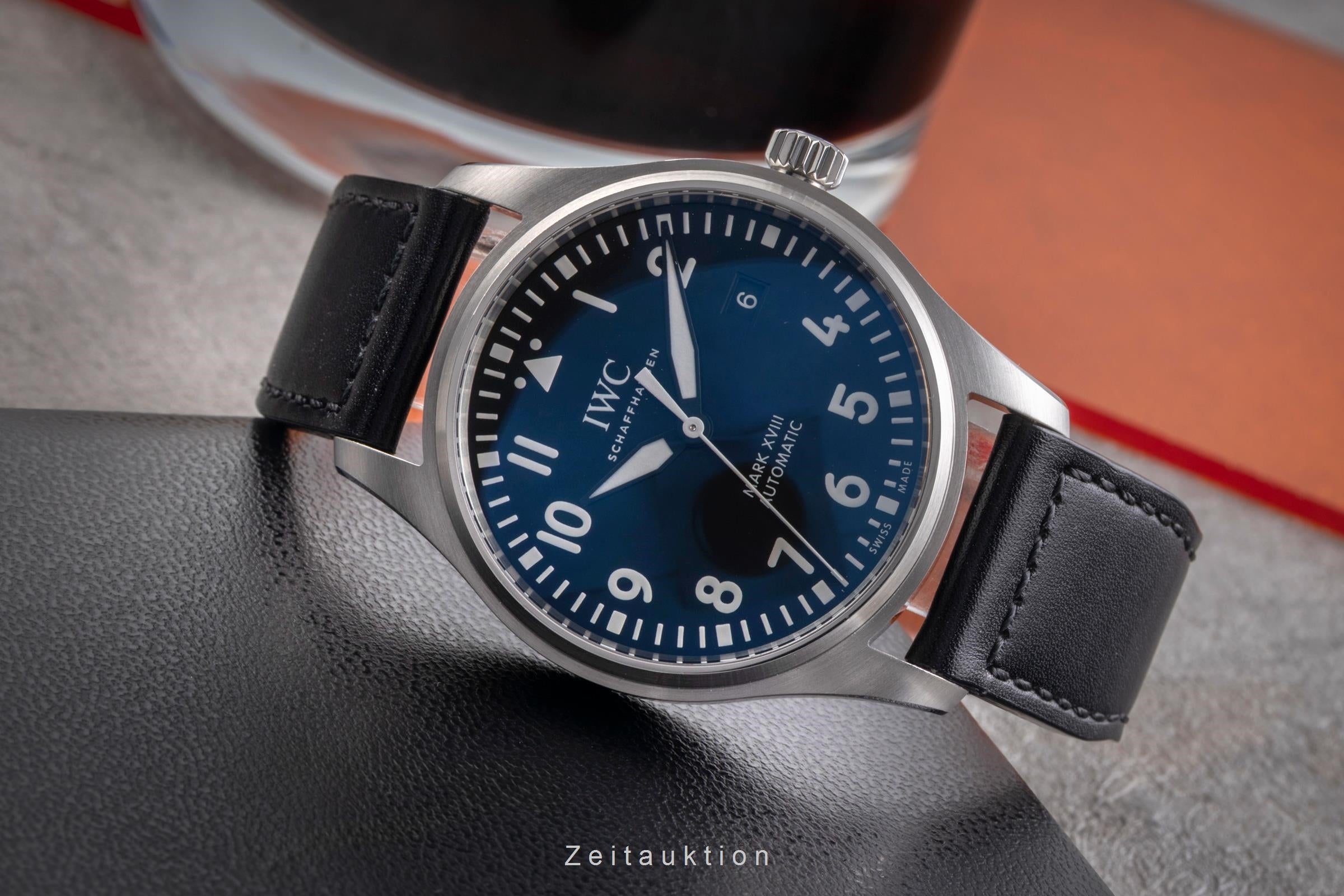 IWC Mark XVIII acciaio automatismo orologio da uomo IW327001	 LP: 5700EUR  [2505446]