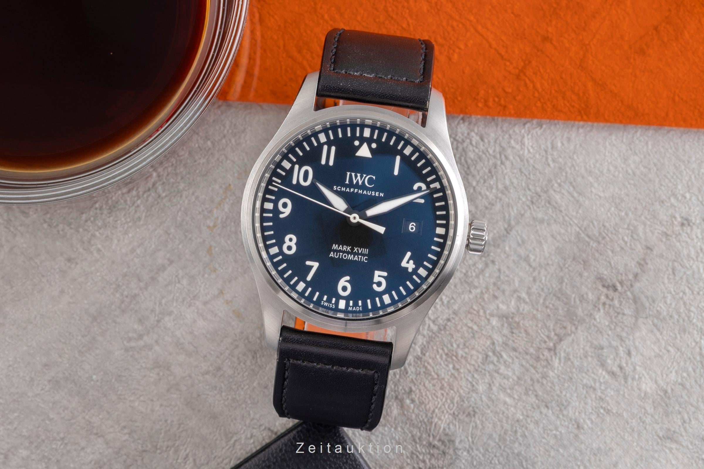 IWC Mark XVIII acciaio automatismo orologio da uomo IW327001	 LP: 5700EUR  [2505446]