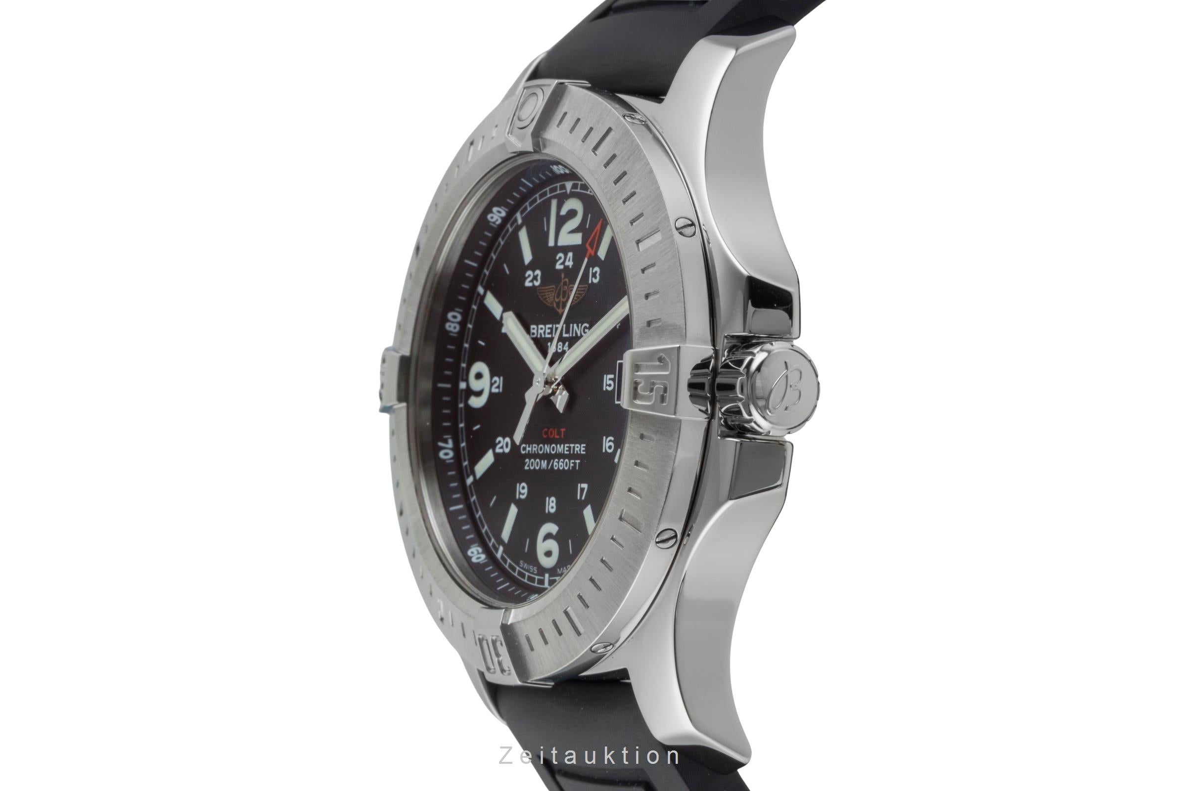 Breitling Colt Chronograph  steel quartz men's watch A7438811/BD45	  [2505447]