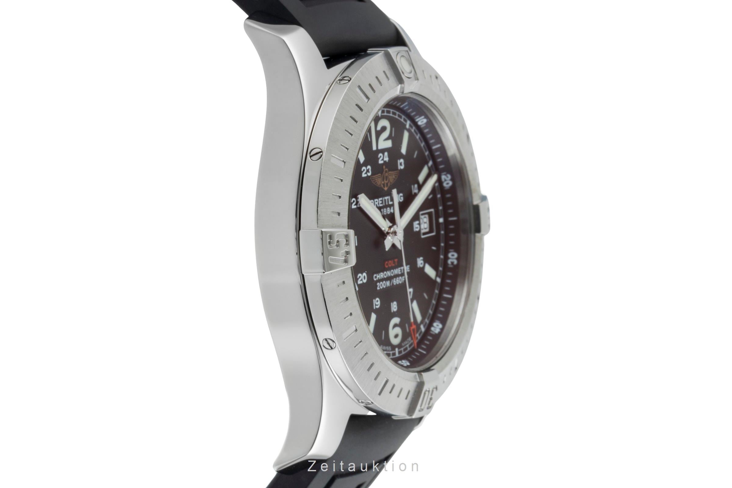 Breitling Colt Chronograph  steel quartz men's watch A7438811/BD45	  [2505447]