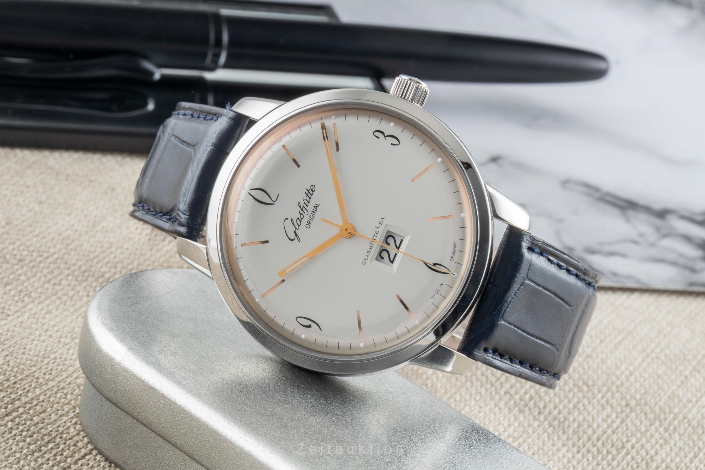 Glashütte Senator Sixties Panorama Date Ref. 2-39-47-01-02-04 NP: 8800,- € [2505448]