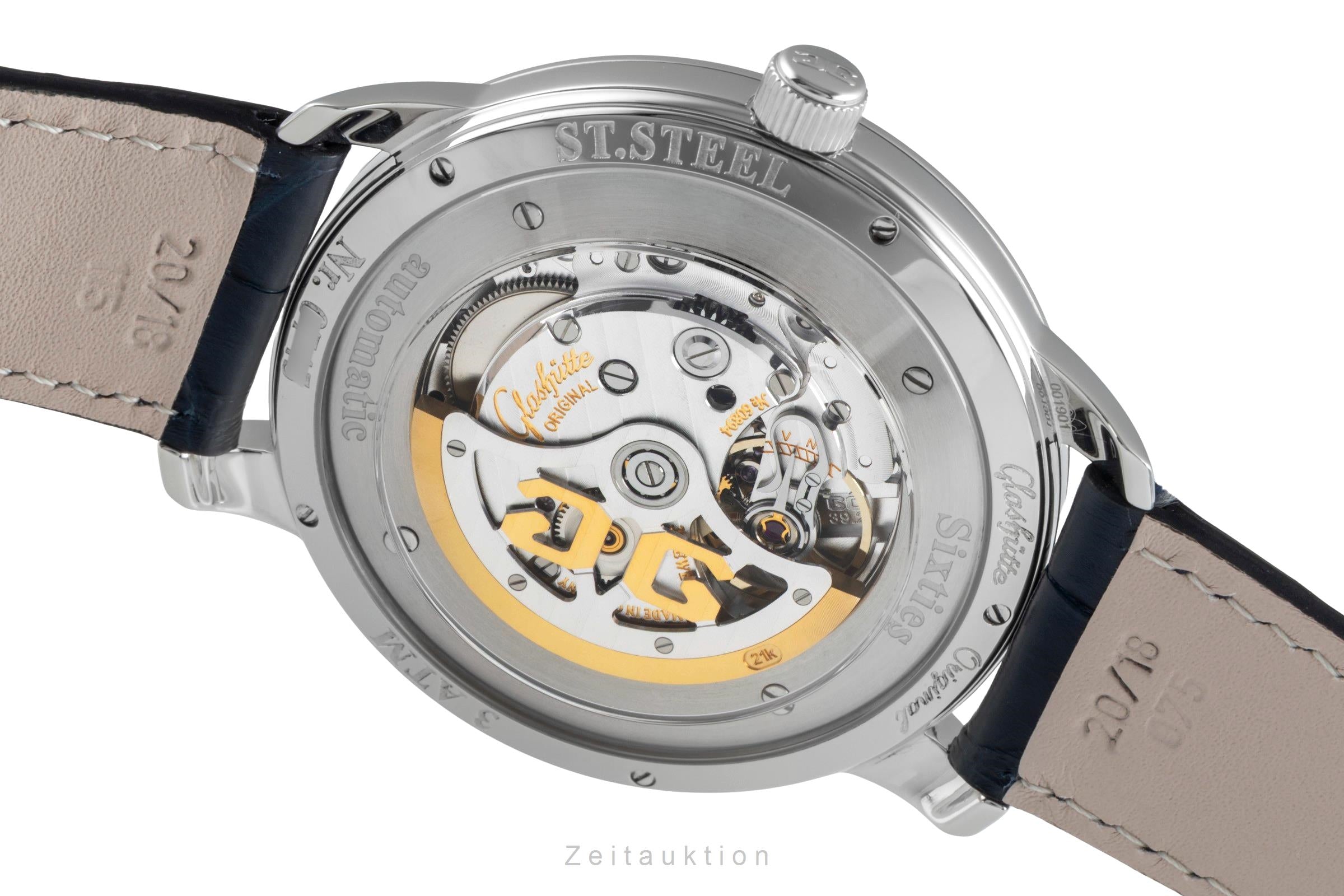 Glashütte Senator Sixties Panorama Date Ref. 2-39-47-01-02-04 NP: 8800,- € [2505448]