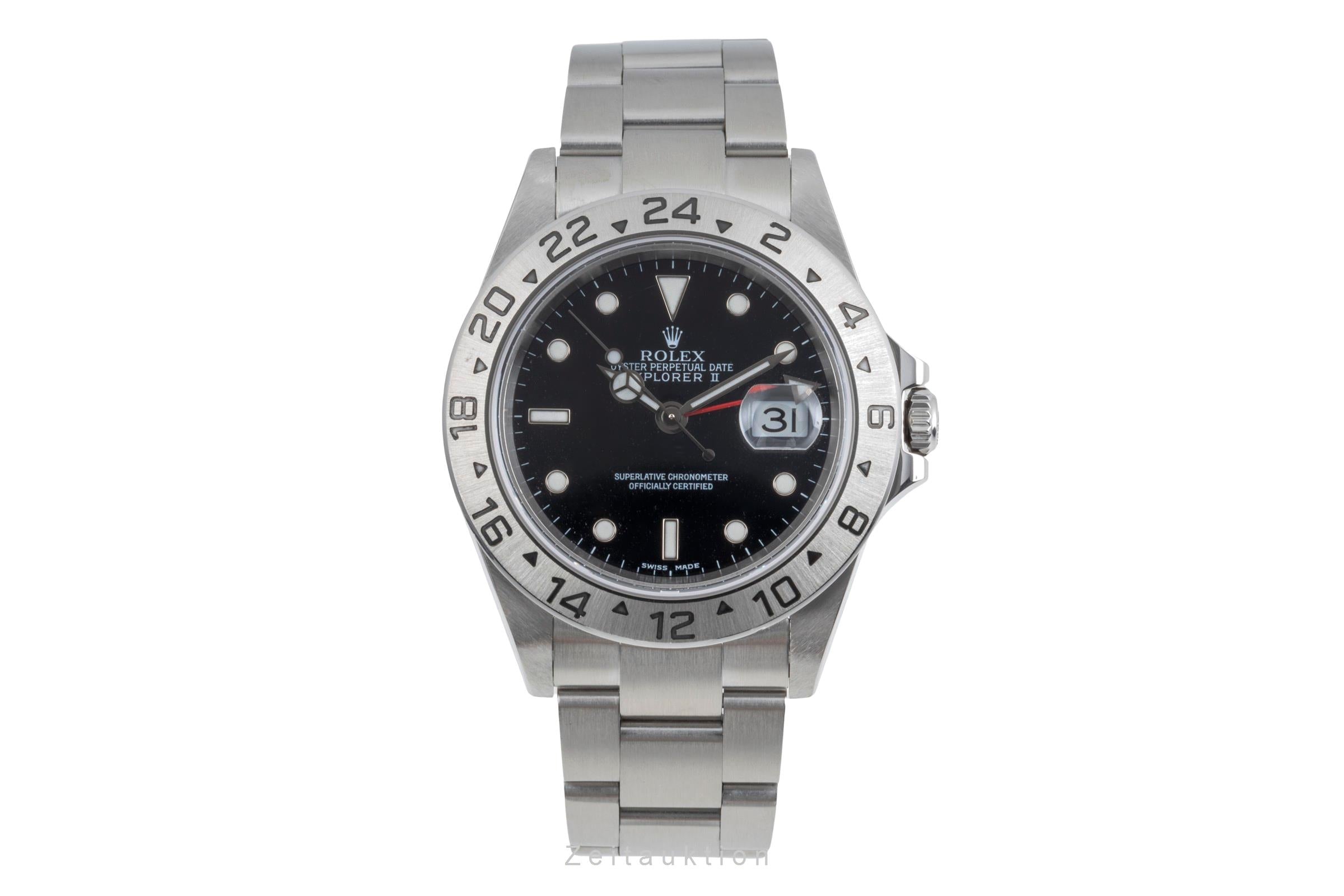 Rolex Explorer II steel automatic men's watch 16570T  [2505449]