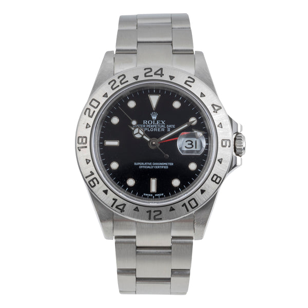 Rolex Explorer II steel automatic men's watch 16570T  [2505449]