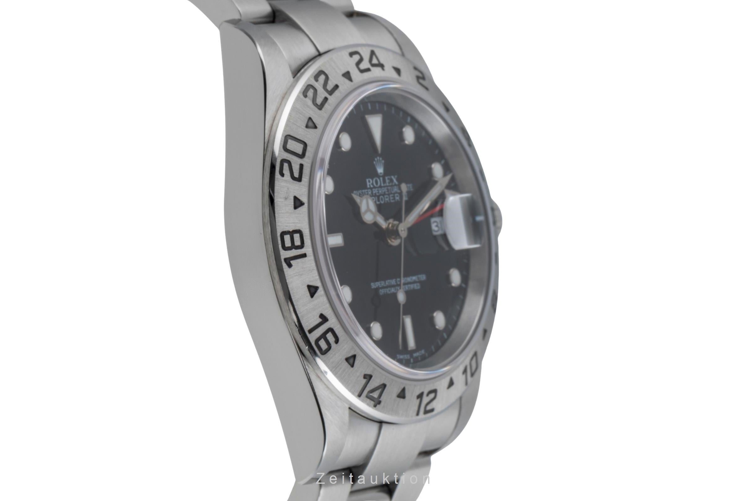 Rolex Explorer II steel automatic men's watch 16570T  [2505449]